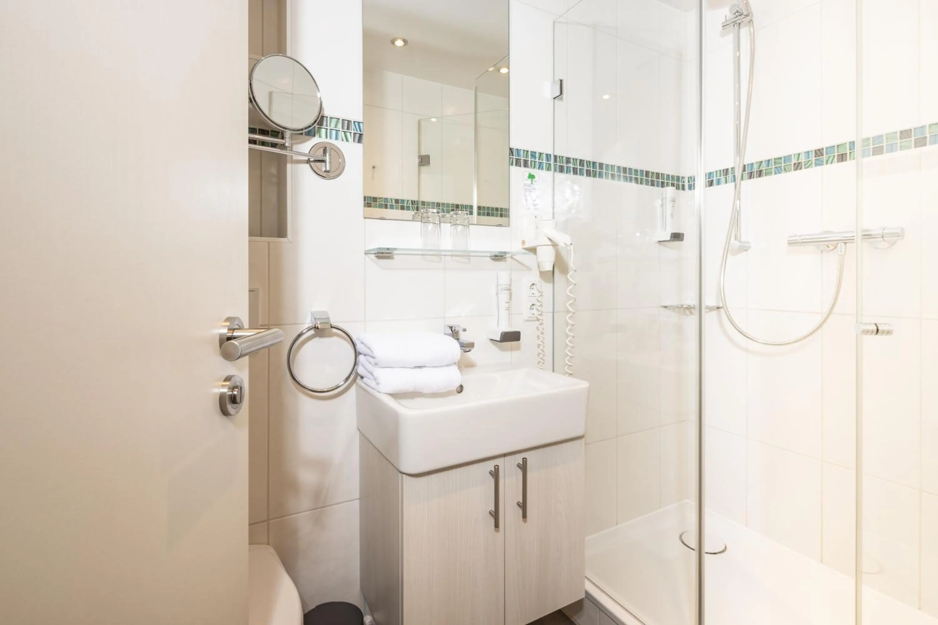 Bathroom in Hotel Gruenberger