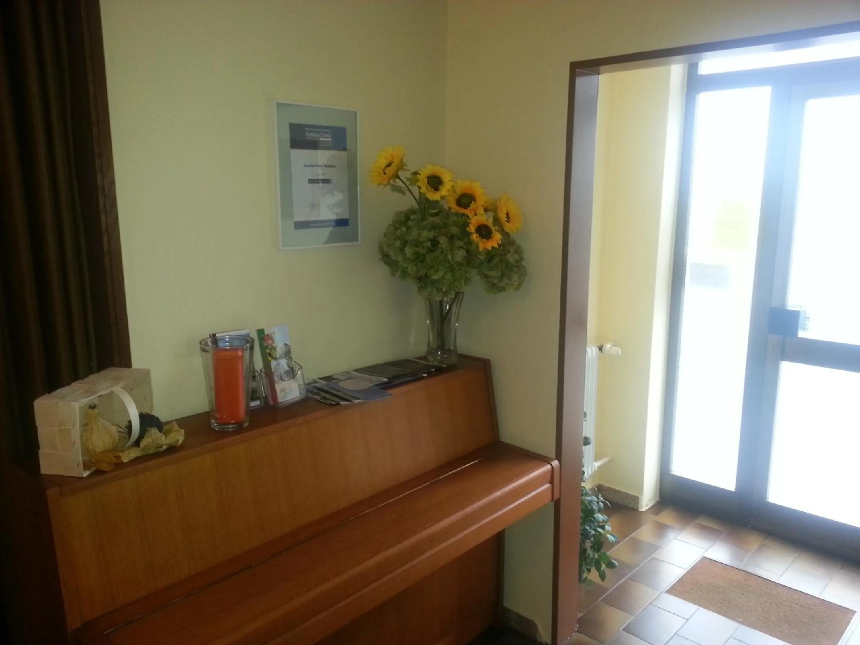 Lobby or reception in Hotel Gasthof Waldeck