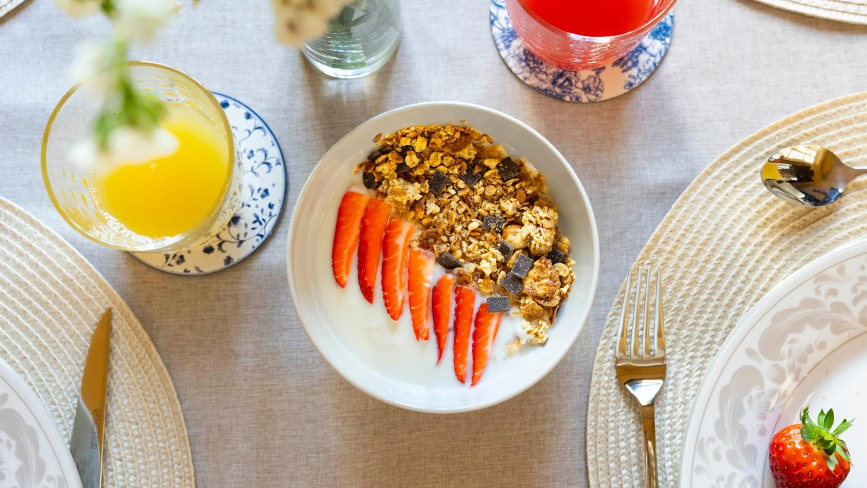 Food and drinks in Palazzo Insula