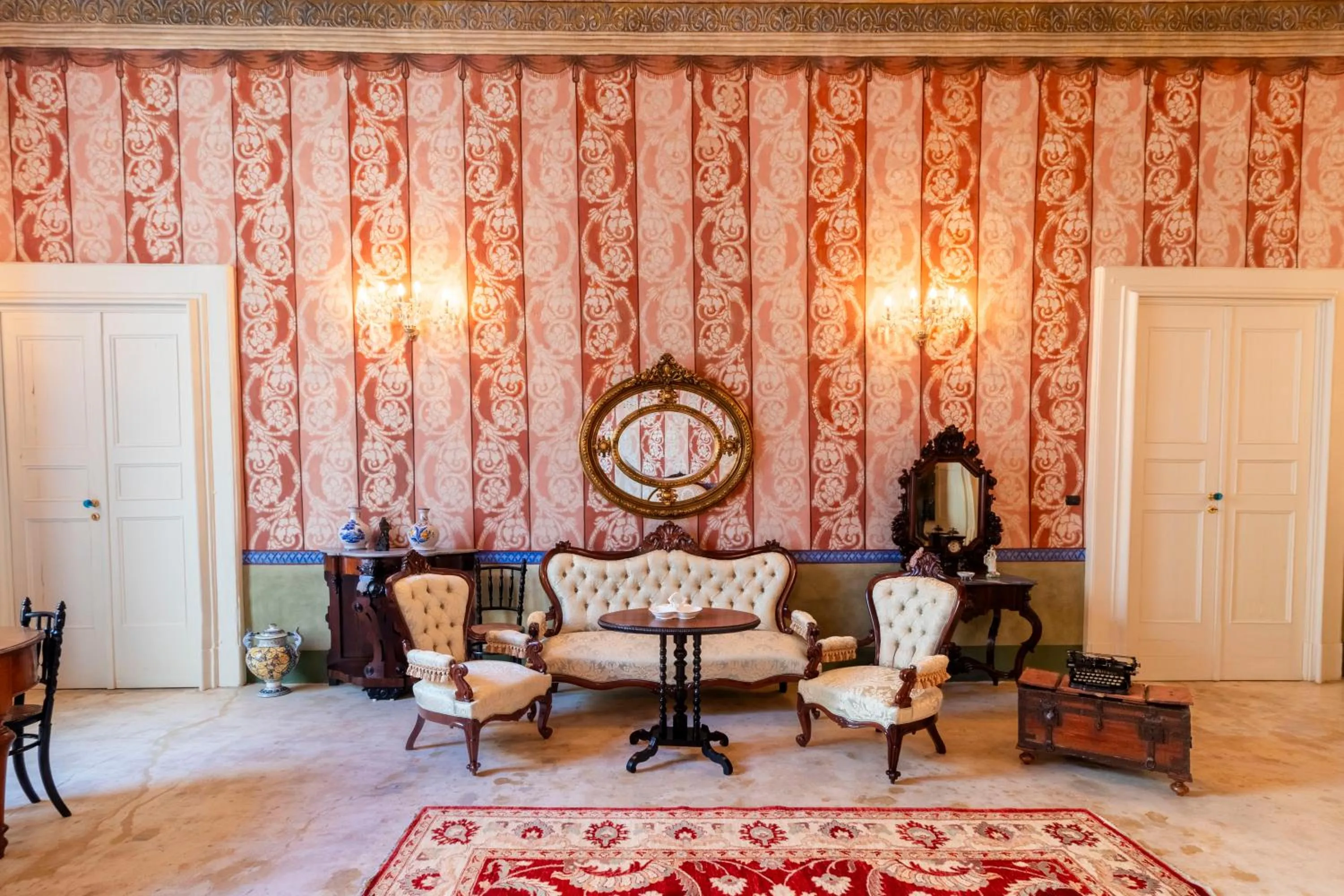 Living room in Palazzo Insula