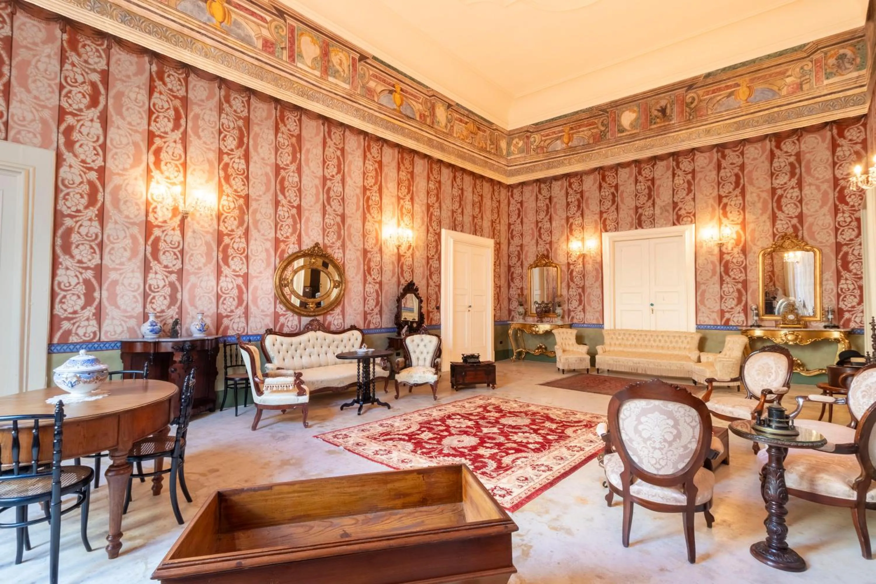 Living room in Palazzo Insula
