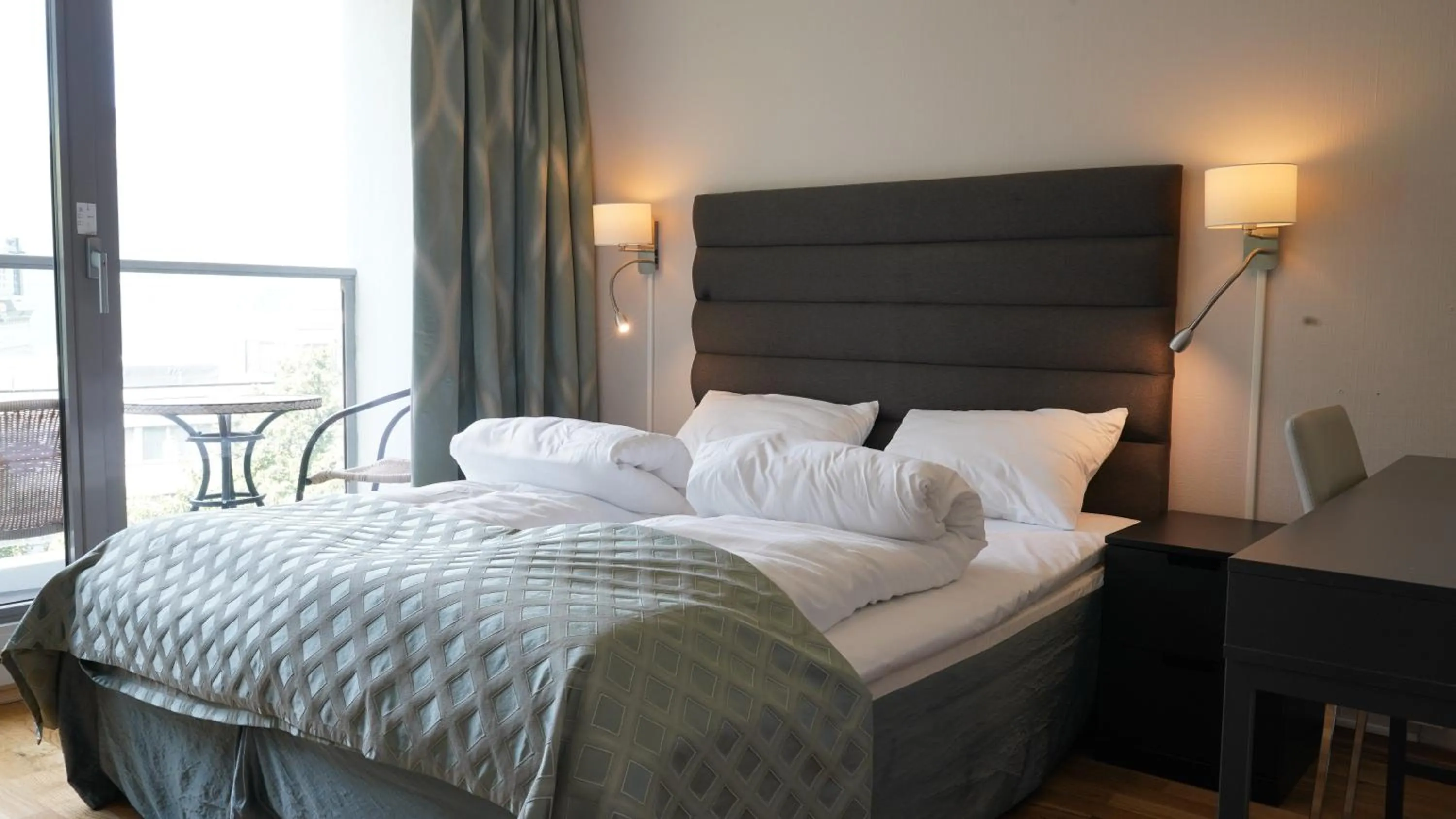 Bed in Havila Hotel Geiranger