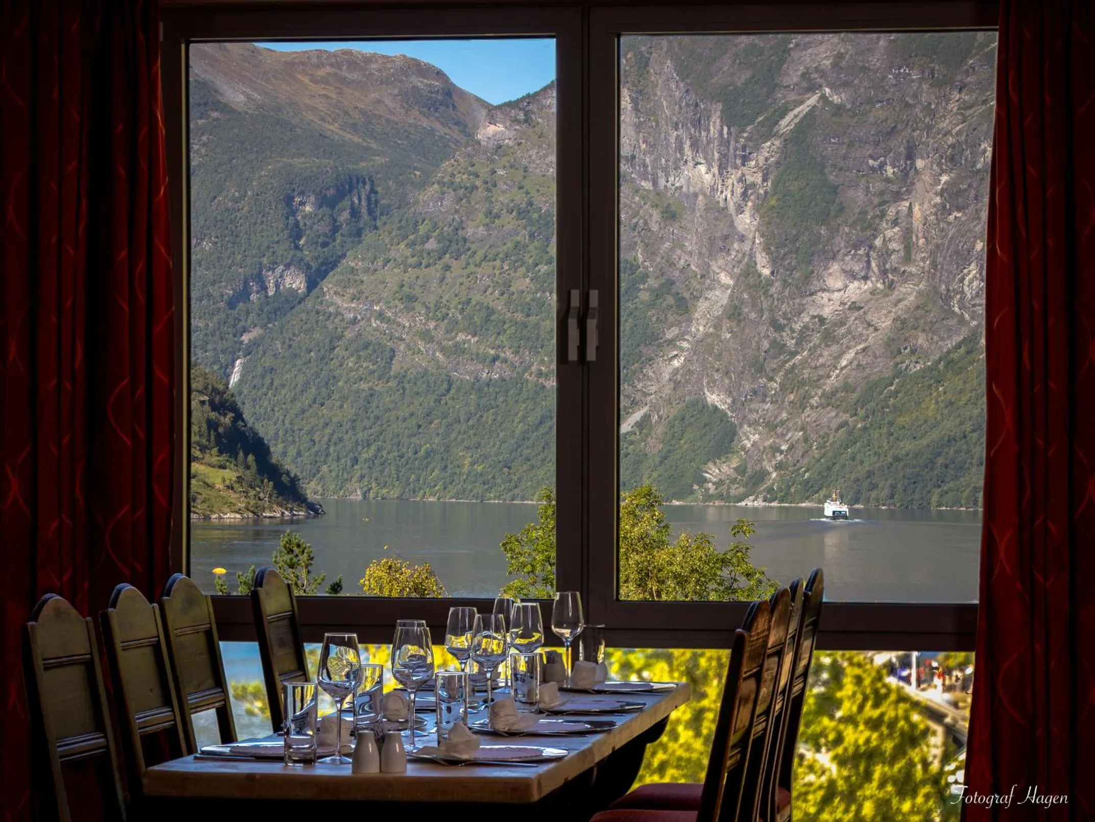 Restaurant/places to eat in Havila Hotel Geiranger