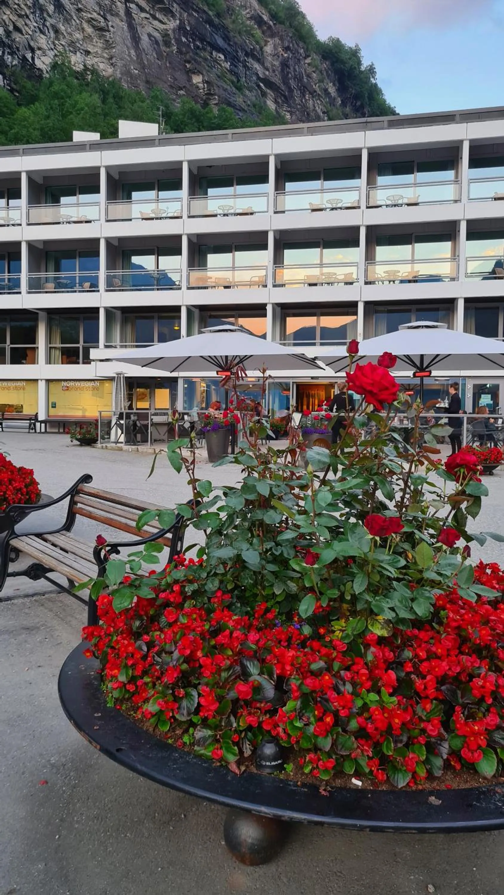 Restaurant/places to eat in Havila Hotel Geiranger