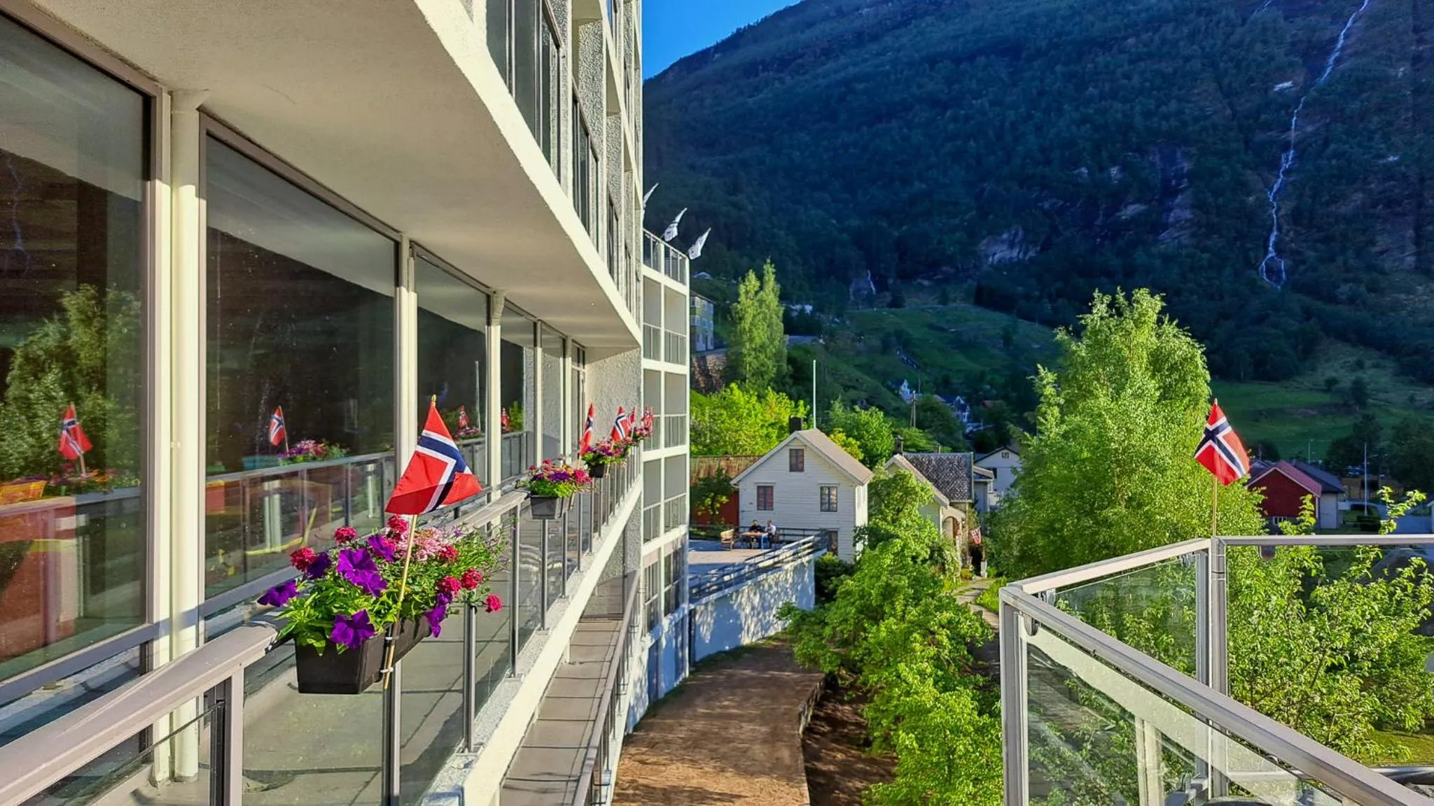Balcony/Terrace in Havila Hotel Geiranger