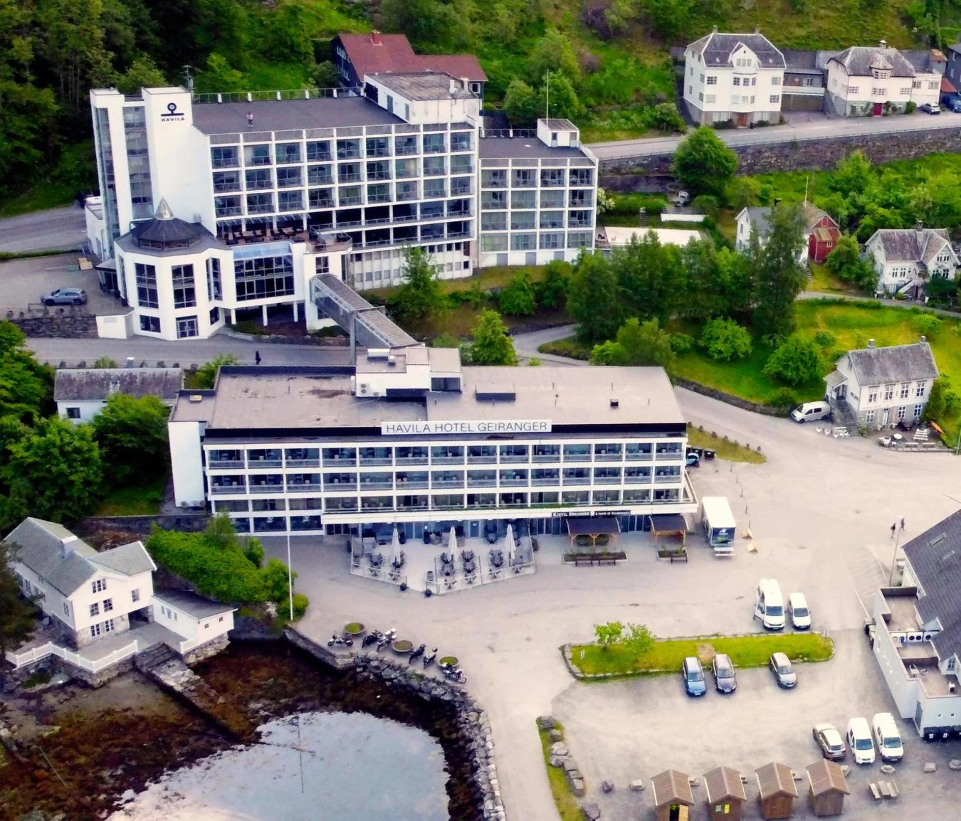 Property building in Havila Hotel Geiranger