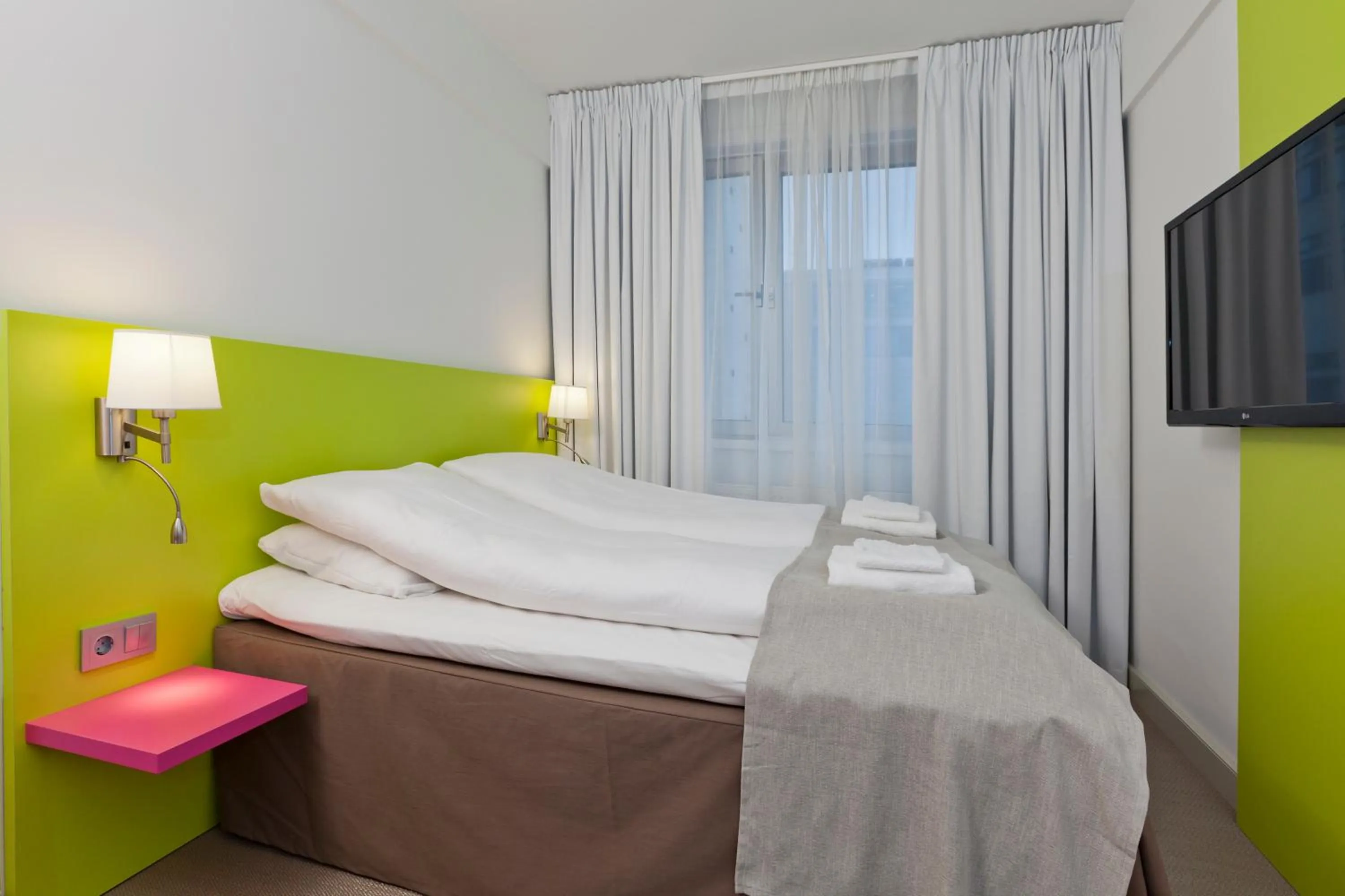 Bed in Thon Hotel Munch