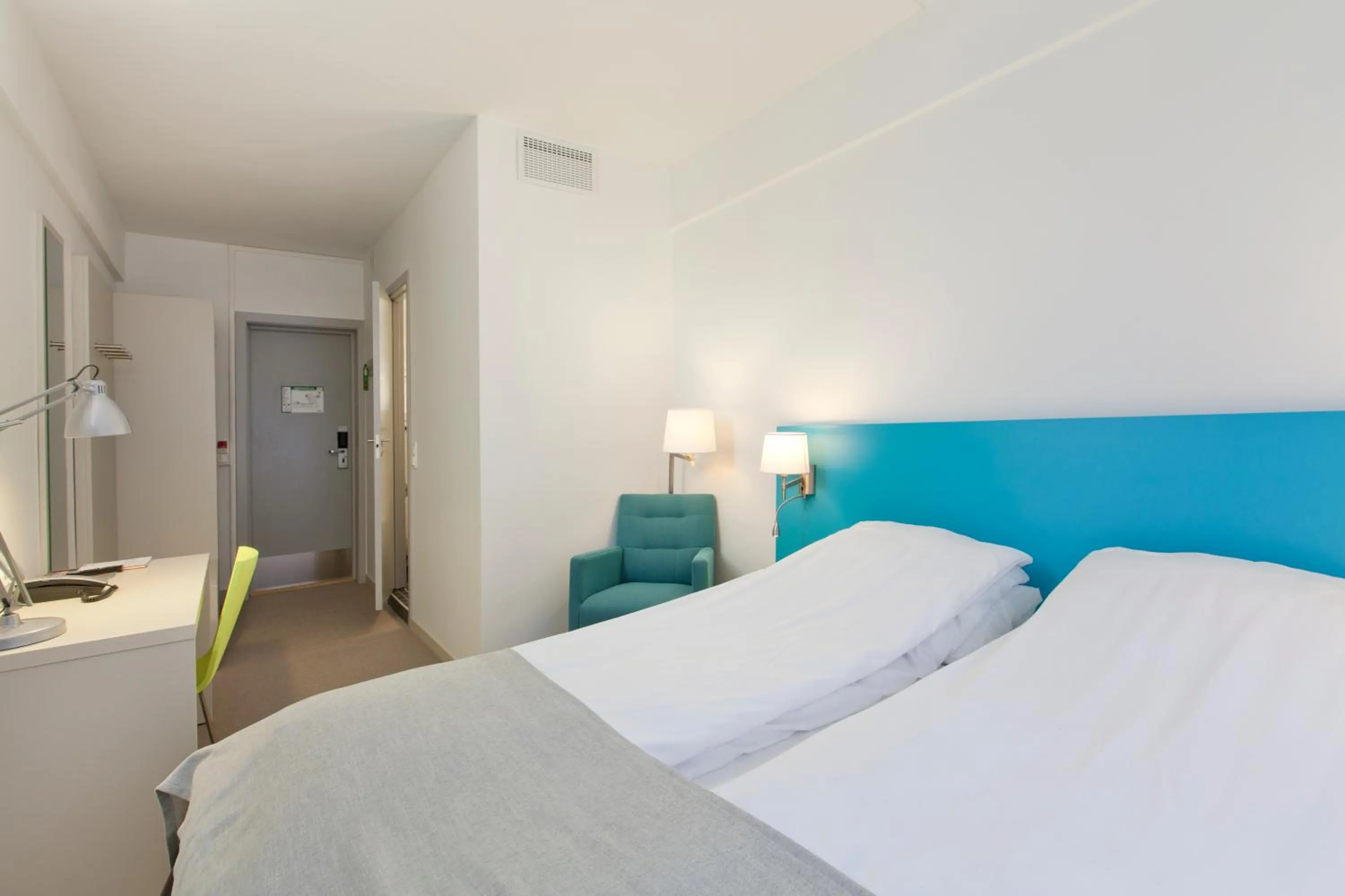 Bed in Thon Hotel Munch