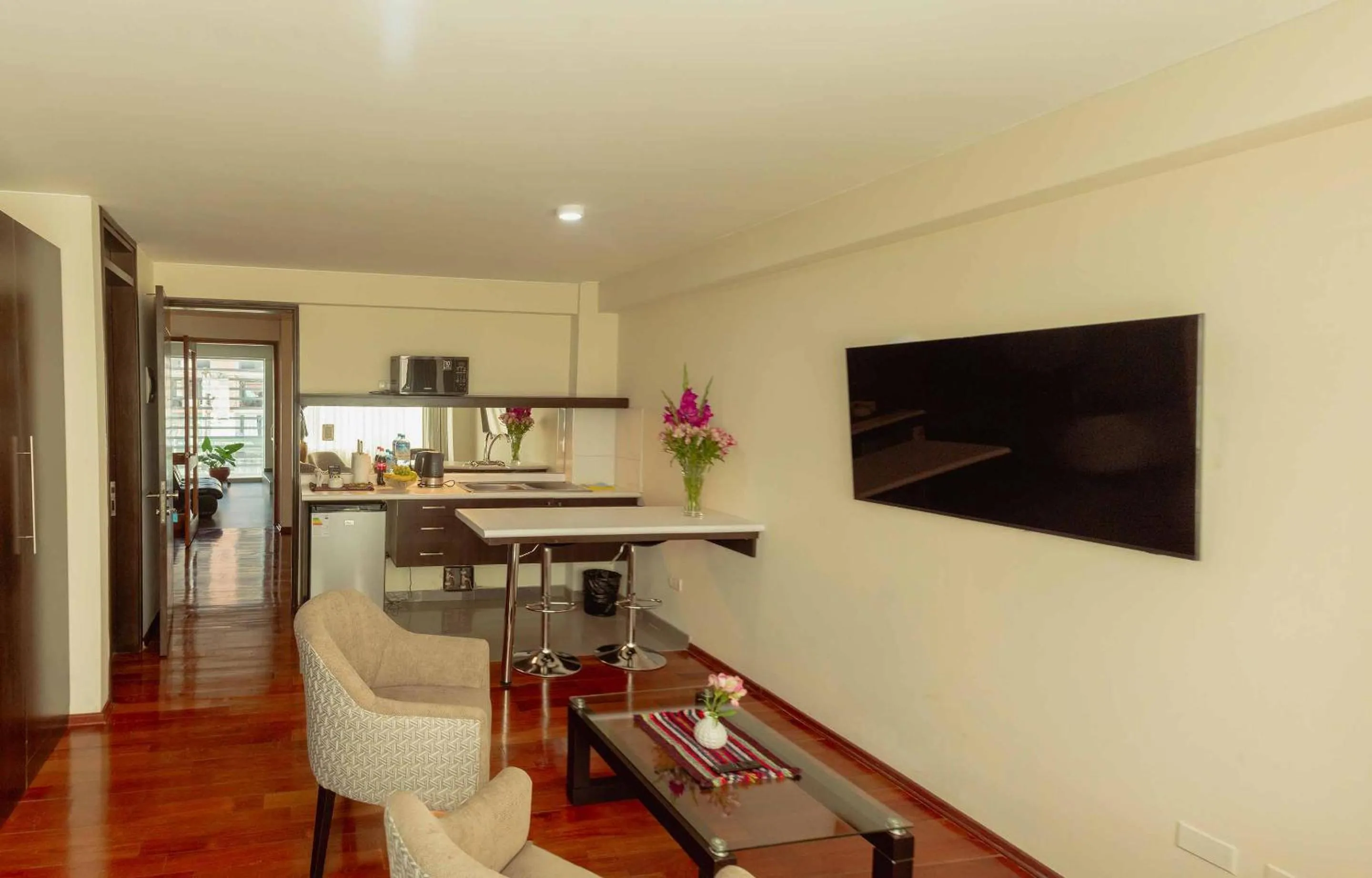 Living room in Group House Apart Hotel