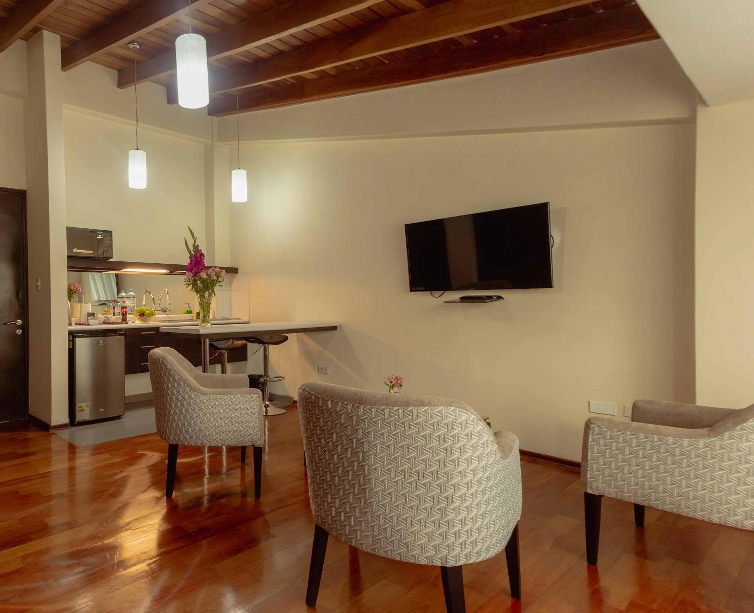 Living room in Group House Apart Hotel