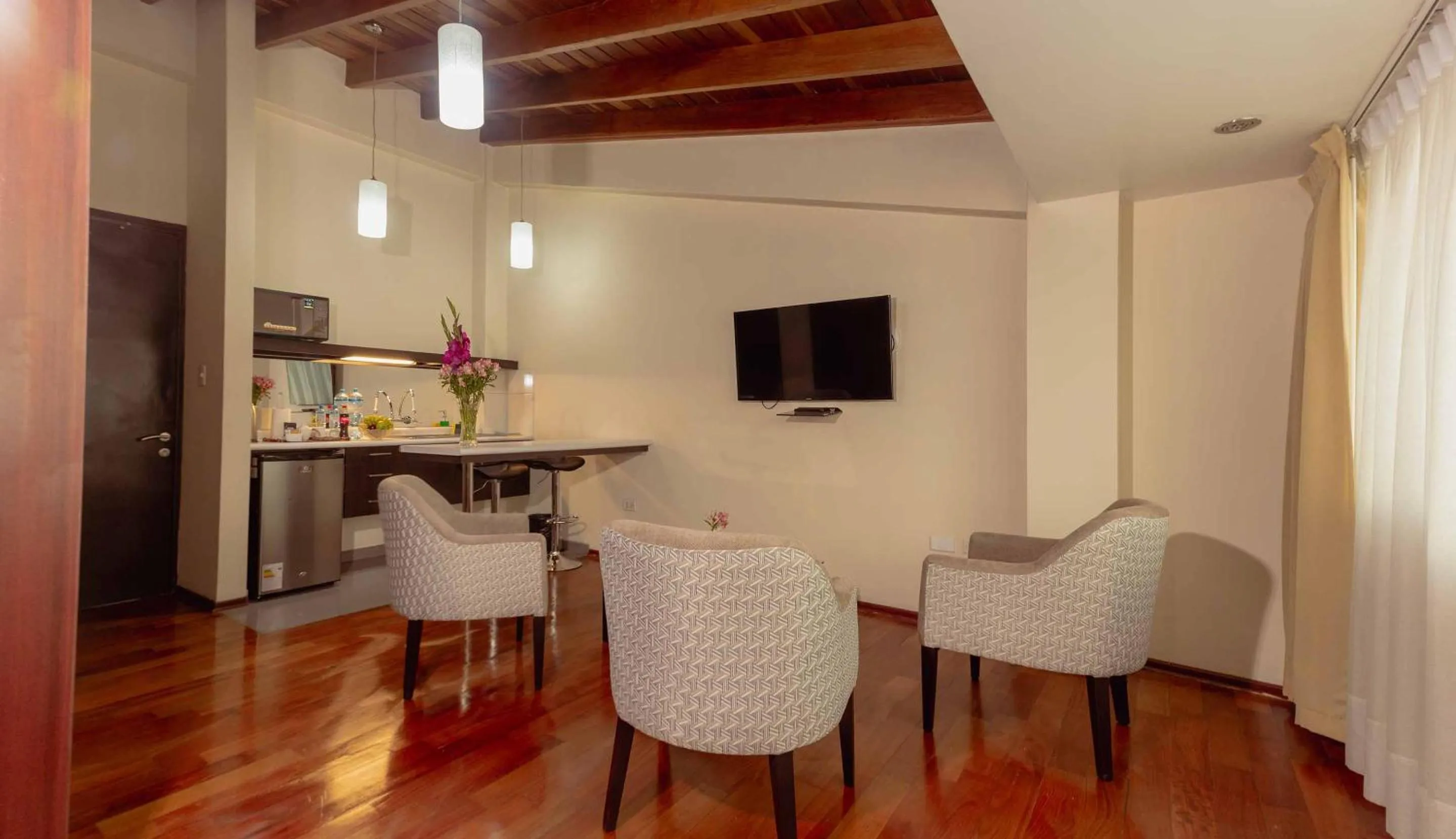 Living room in Group House Apart Hotel