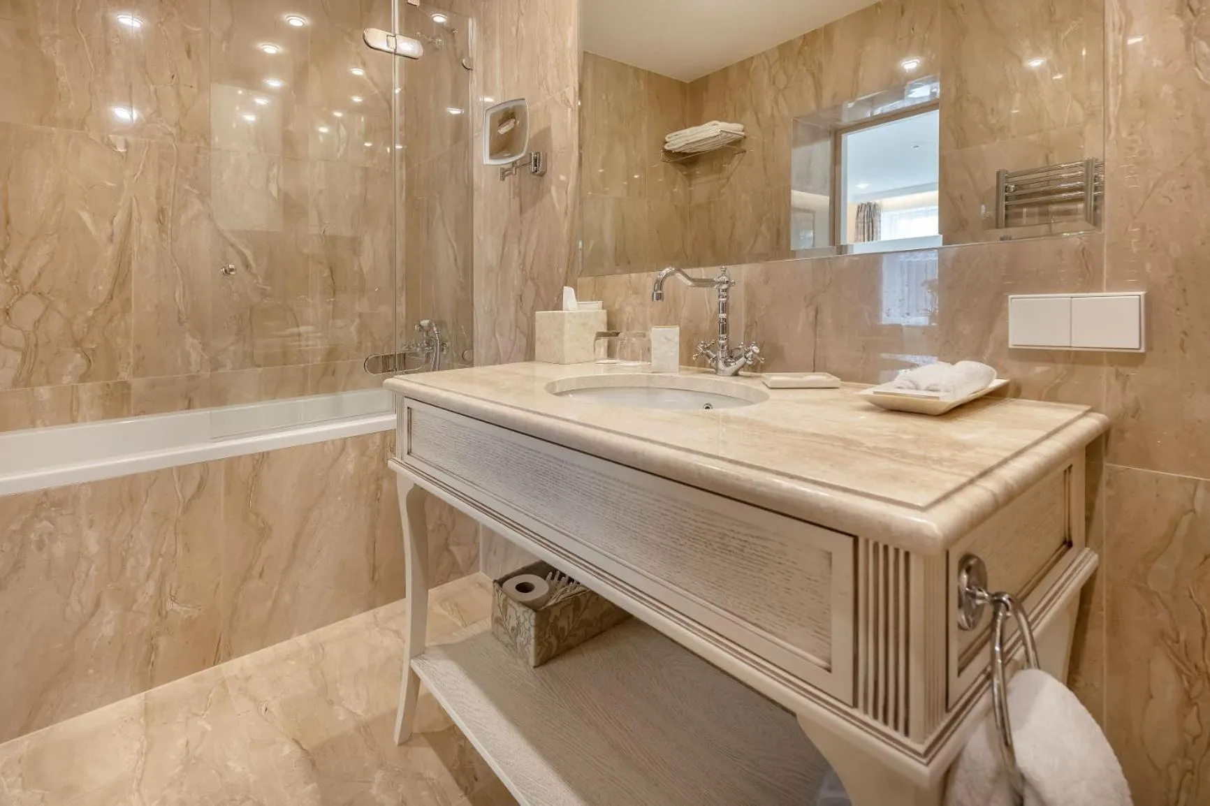 Bathroom in Hotel Pušų paunksnėje