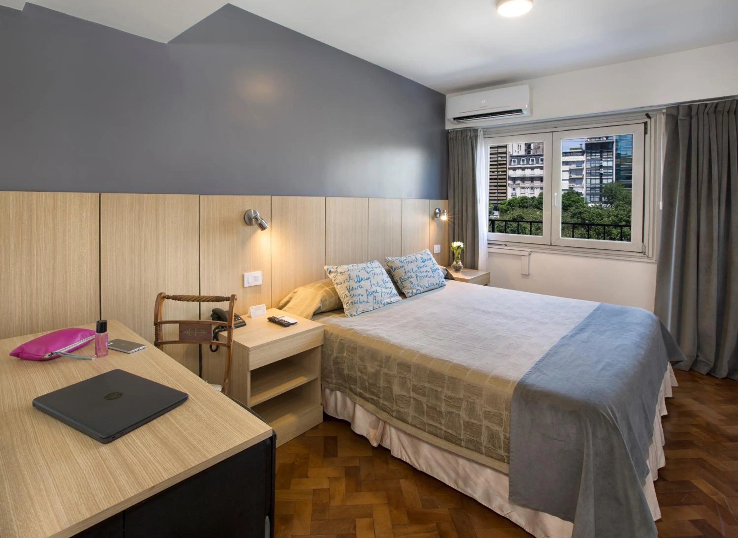 Bed in Embajador Hotel