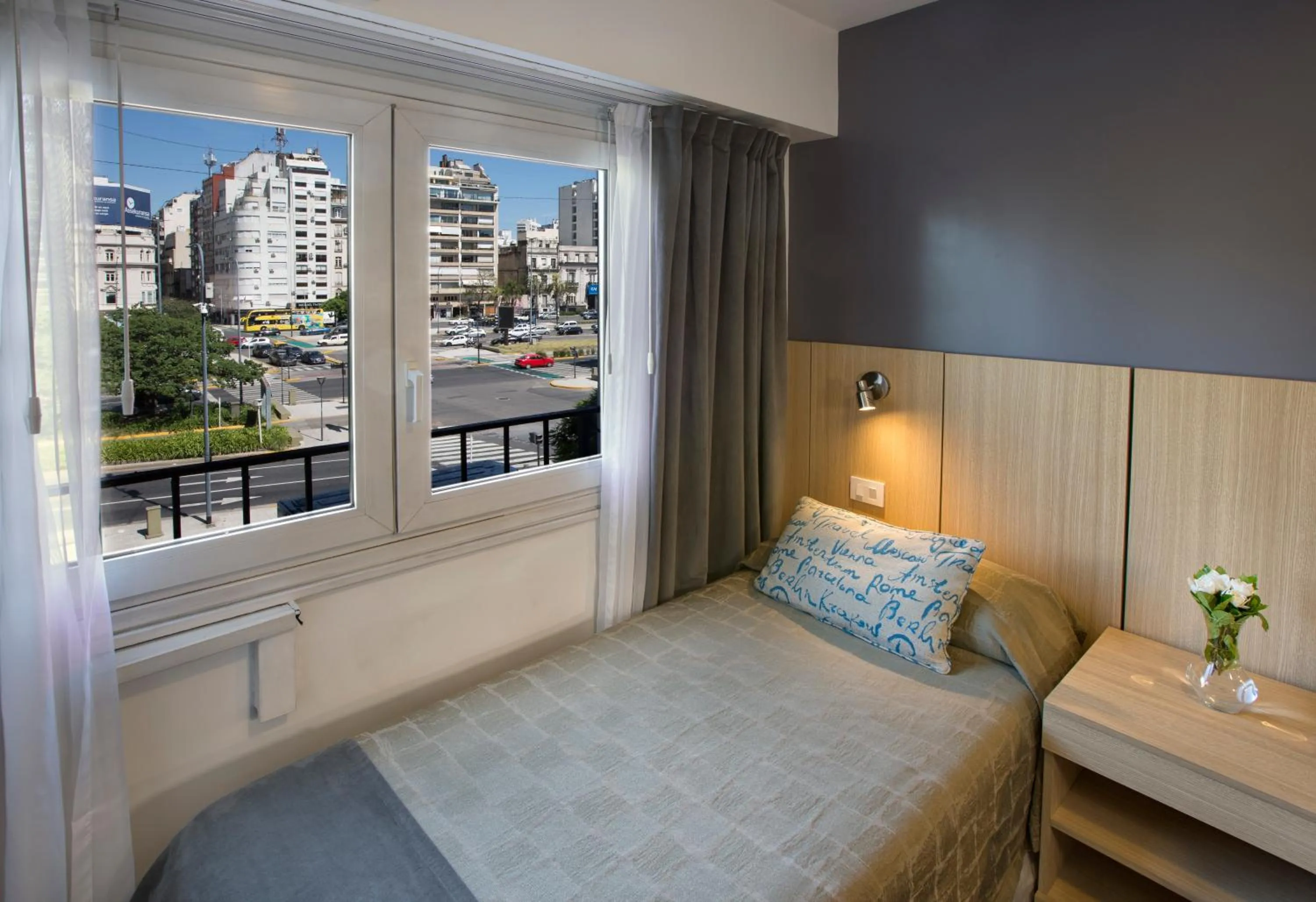 Bed in Embajador Hotel