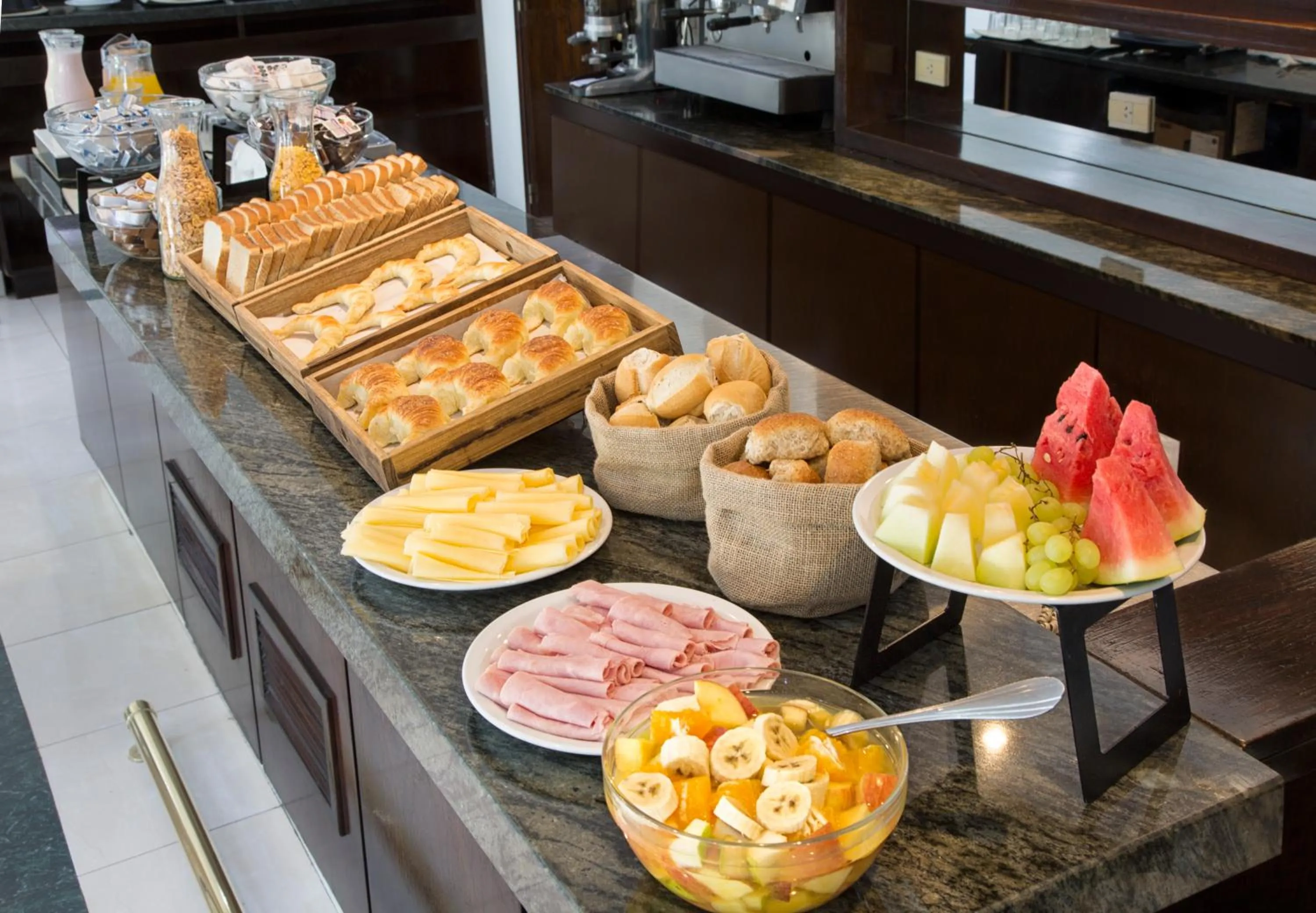 Breakfast in Embajador Hotel