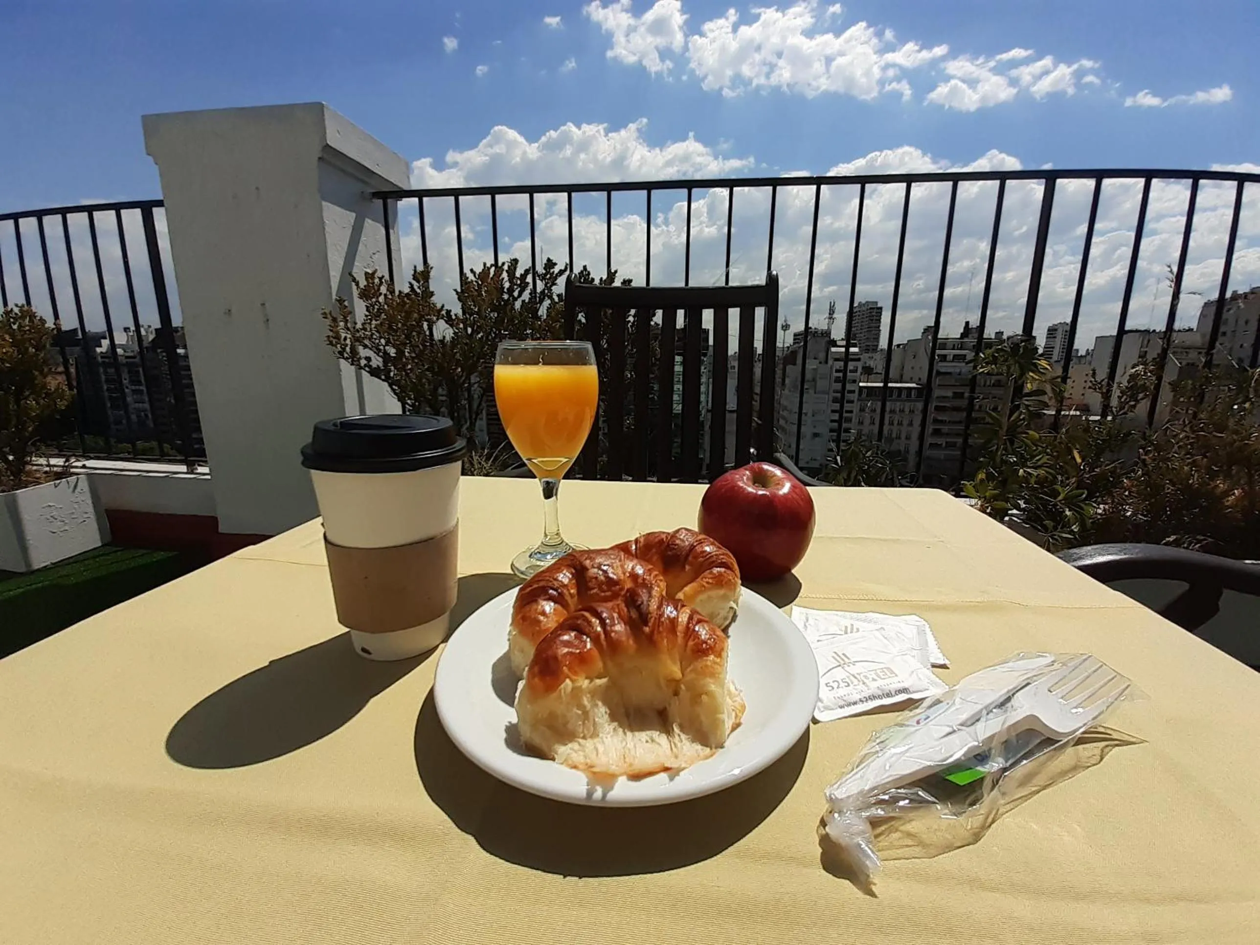Breakfast in Embajador Hotel