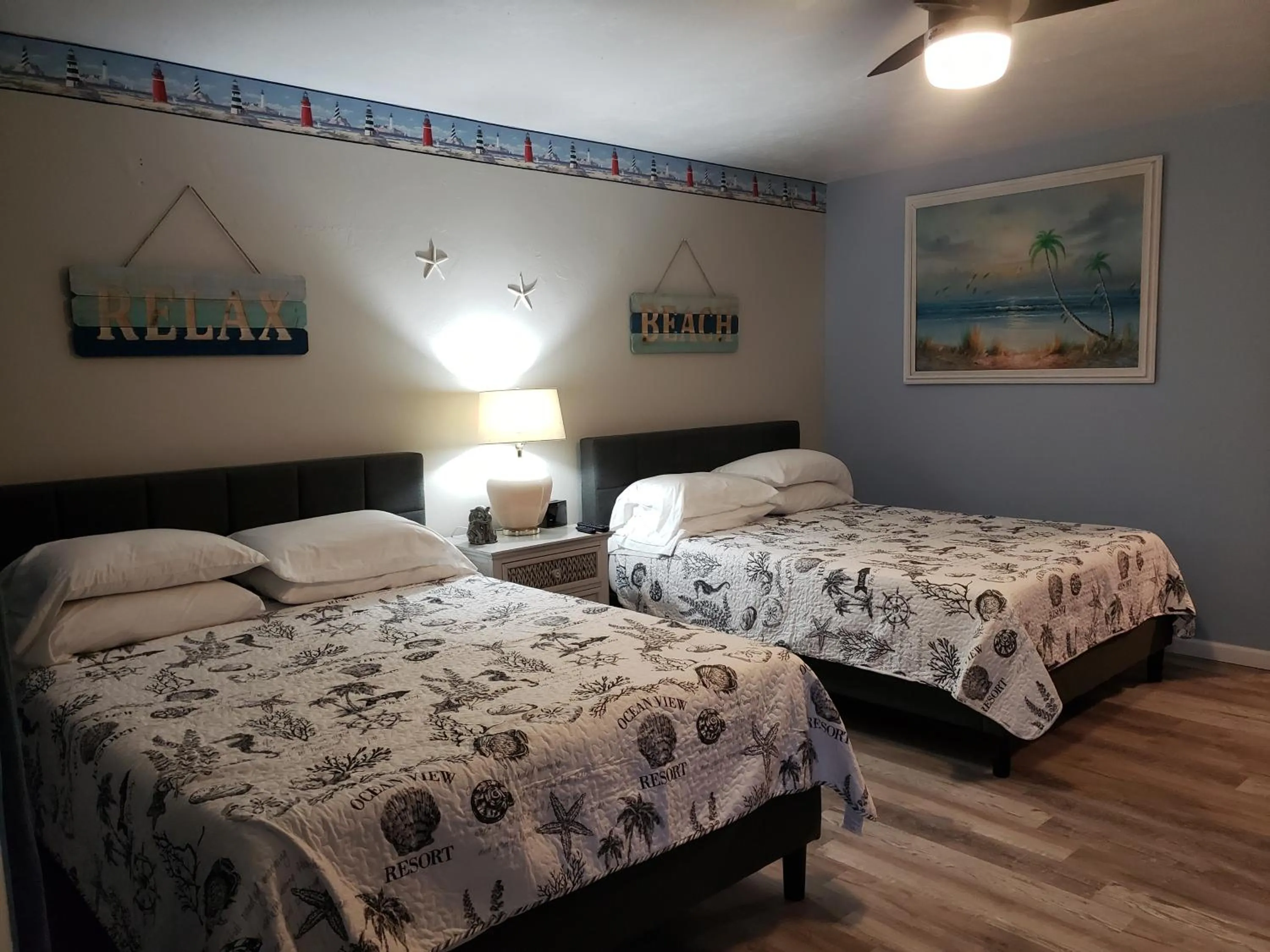 Bed in Ashley Brooke Beach Resort