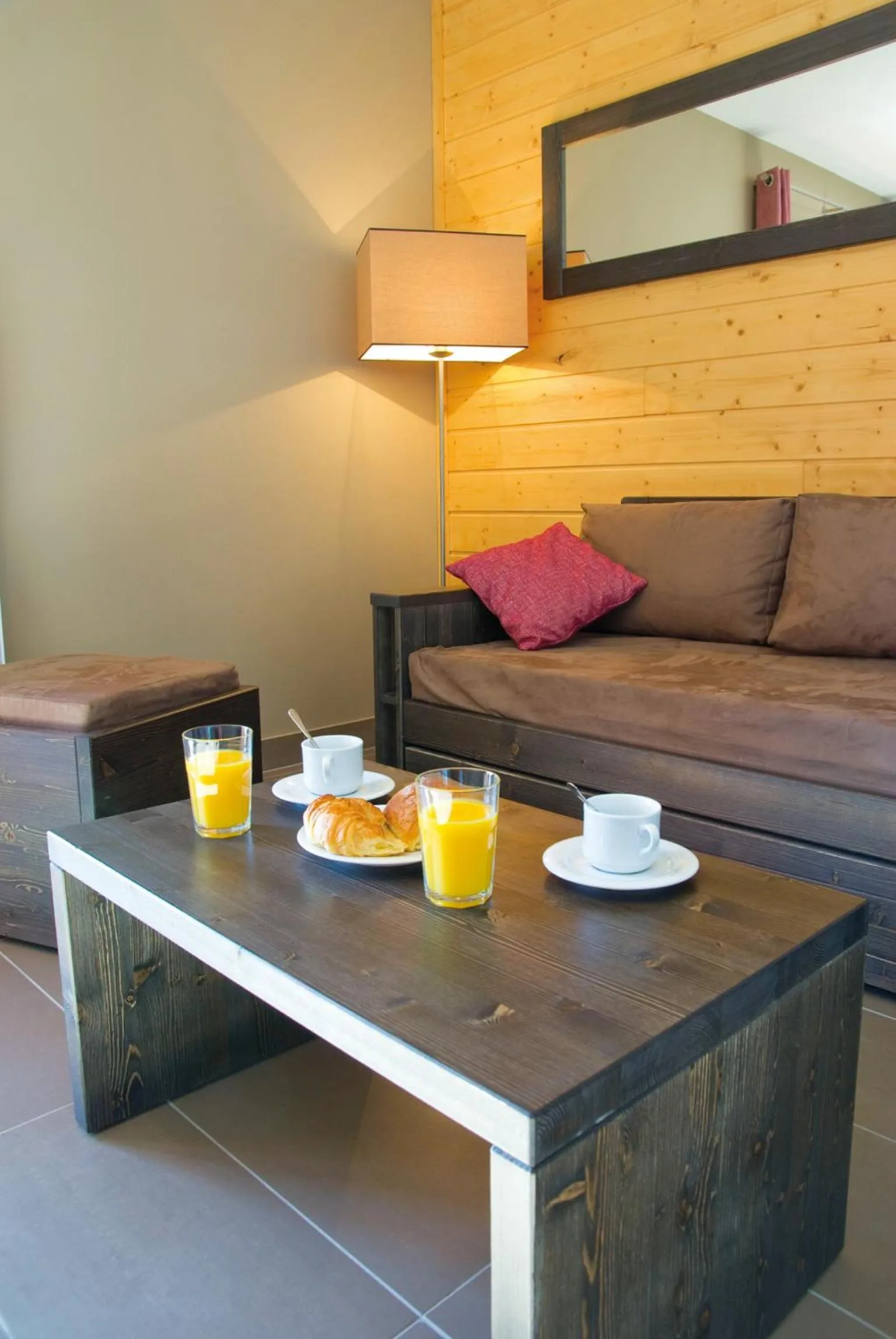 Living room in Lagrange Vacances Le Pic de l'Ours