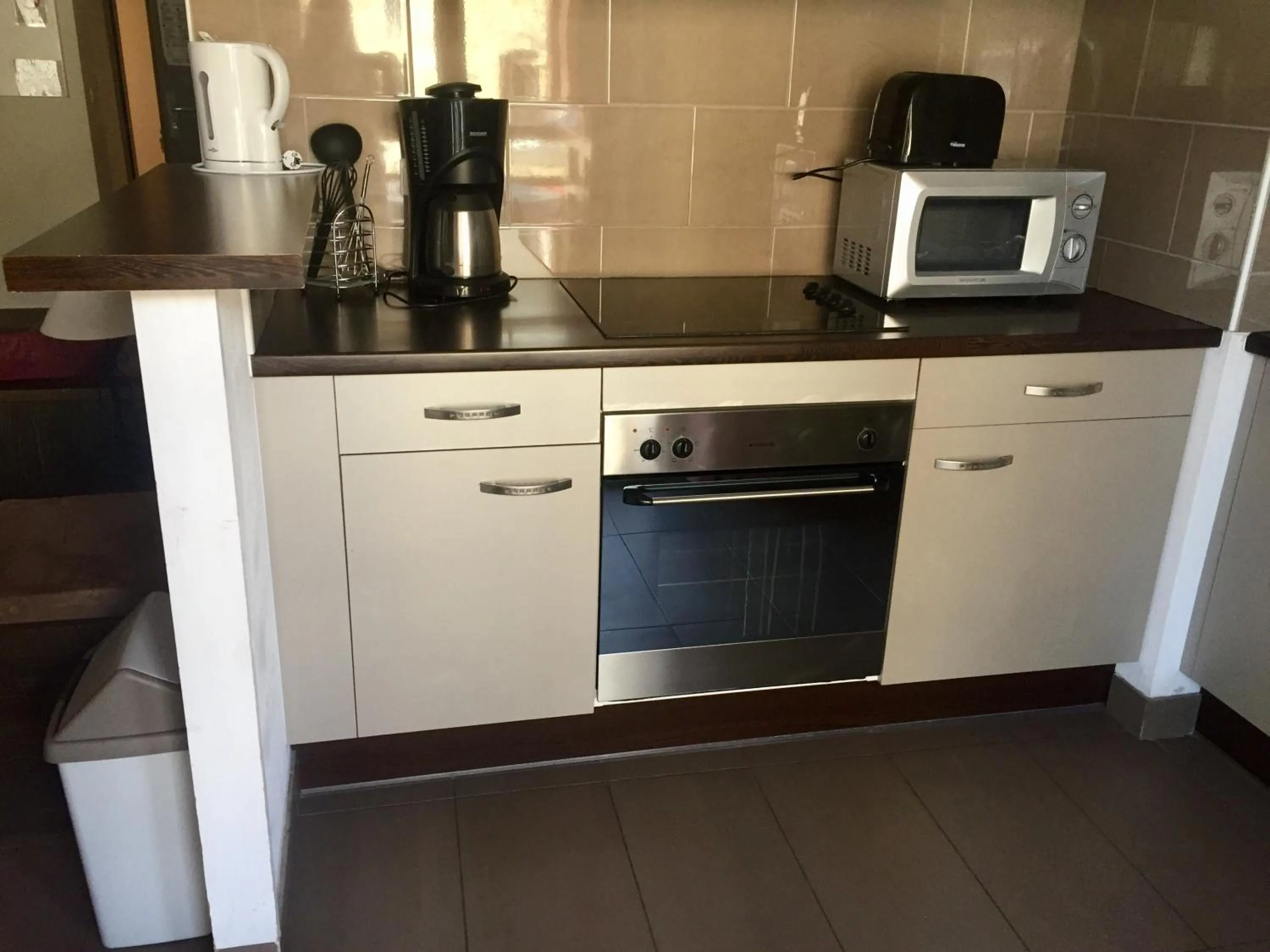 Kitchen or kitchenette in Lagrange Vacances Le Pic de l'Ours