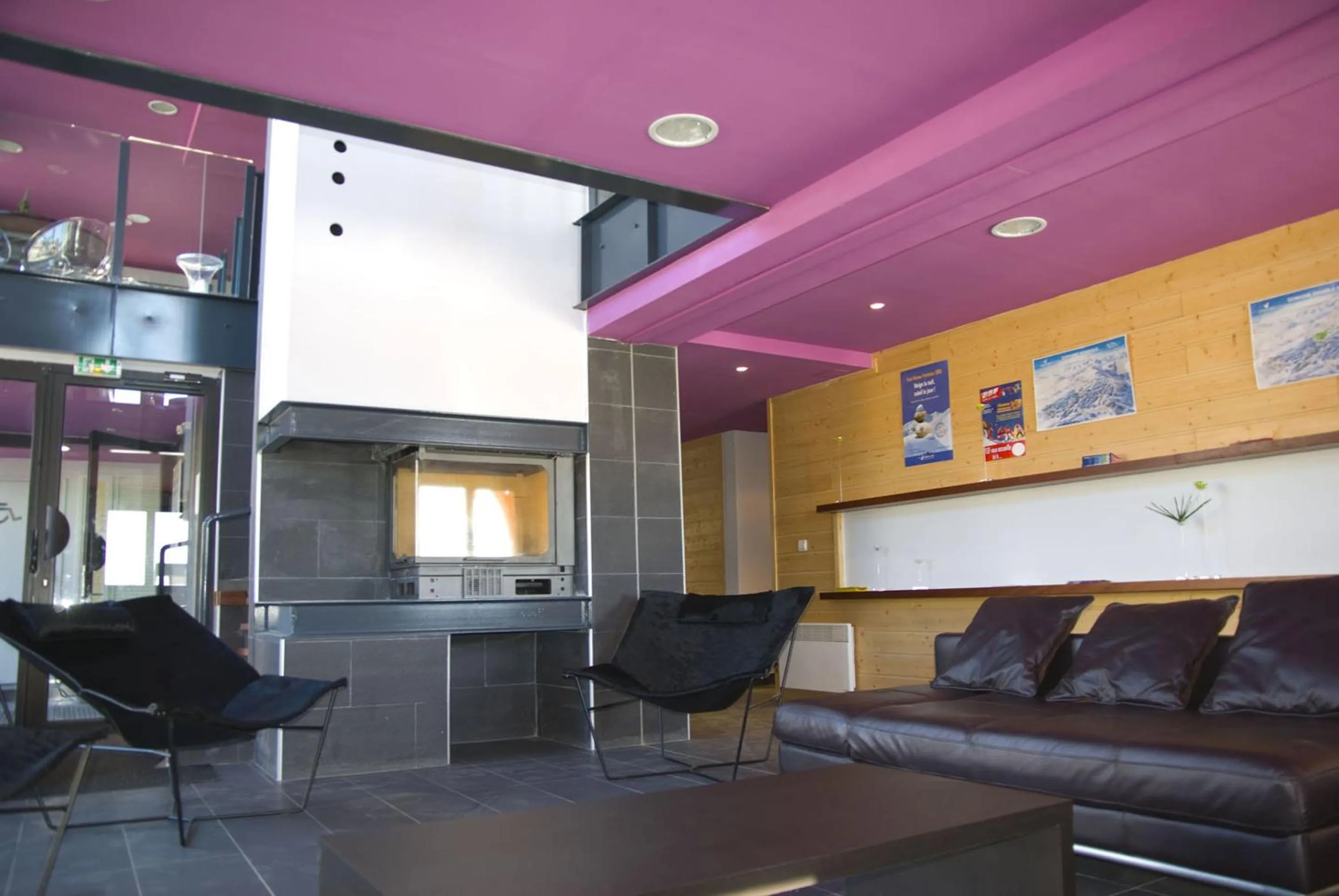 Lobby or reception in Lagrange Vacances Le Pic de l'Ours