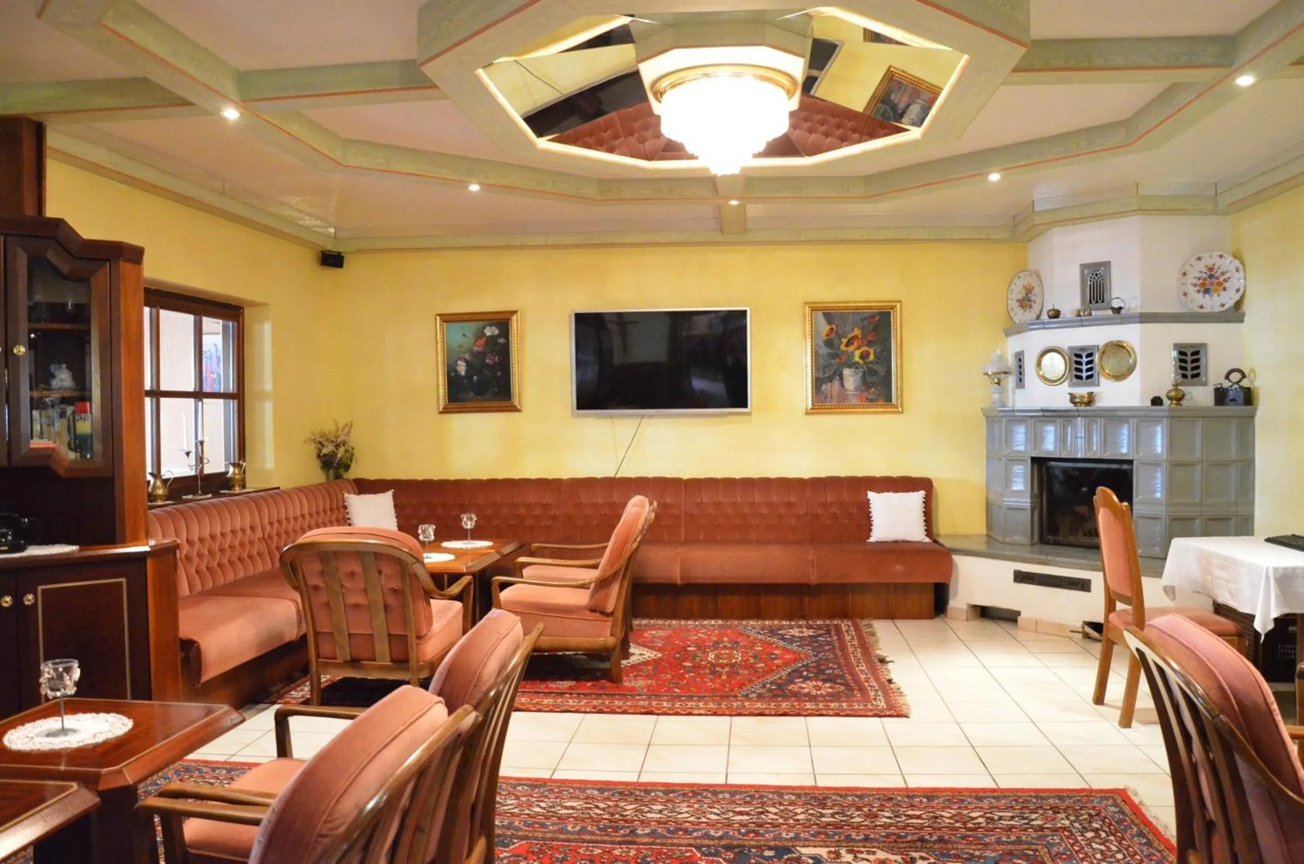 Lobby or reception in Hotel Silvia