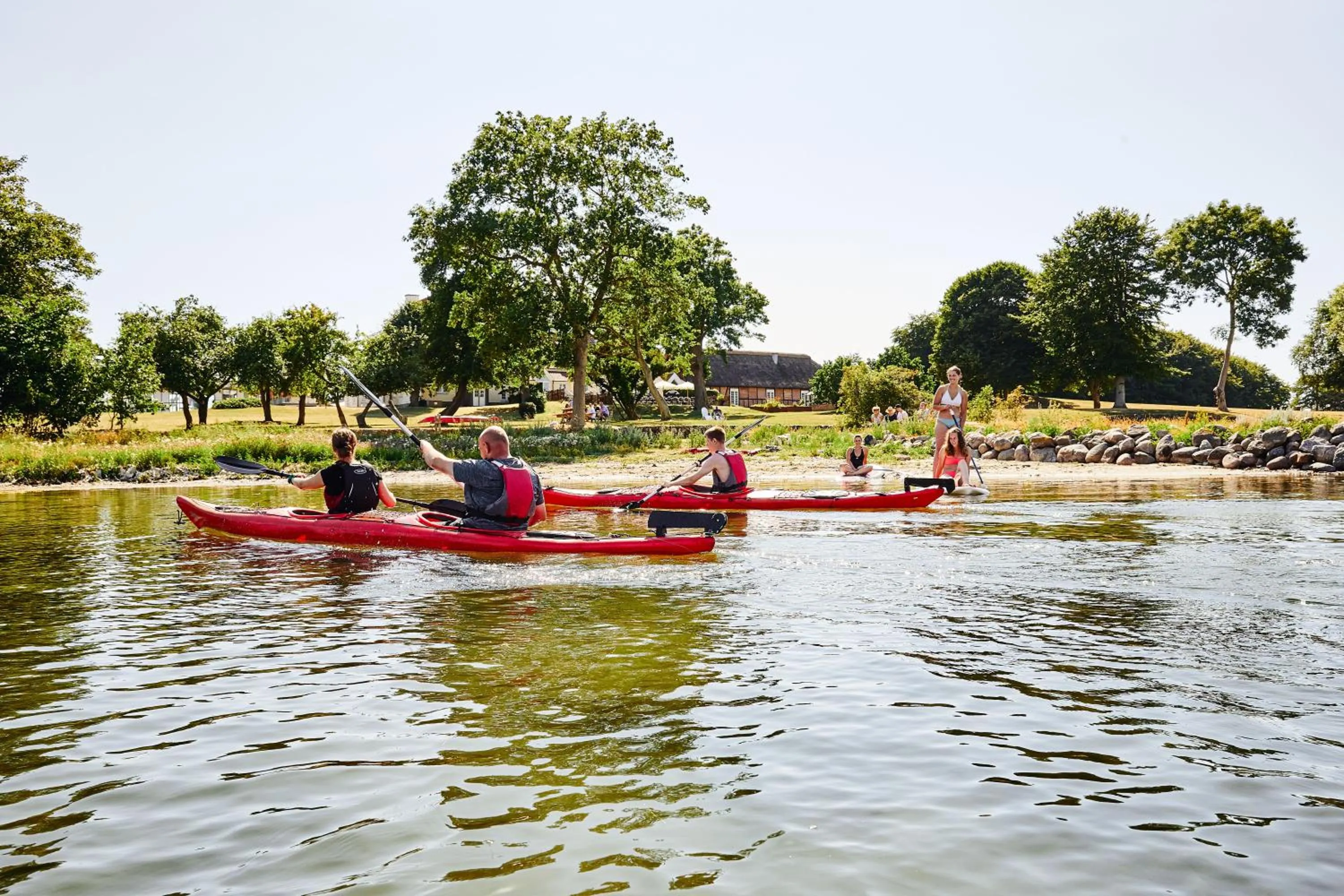 Summer in Gl. Avernæs Sinatur Hotel & Konference