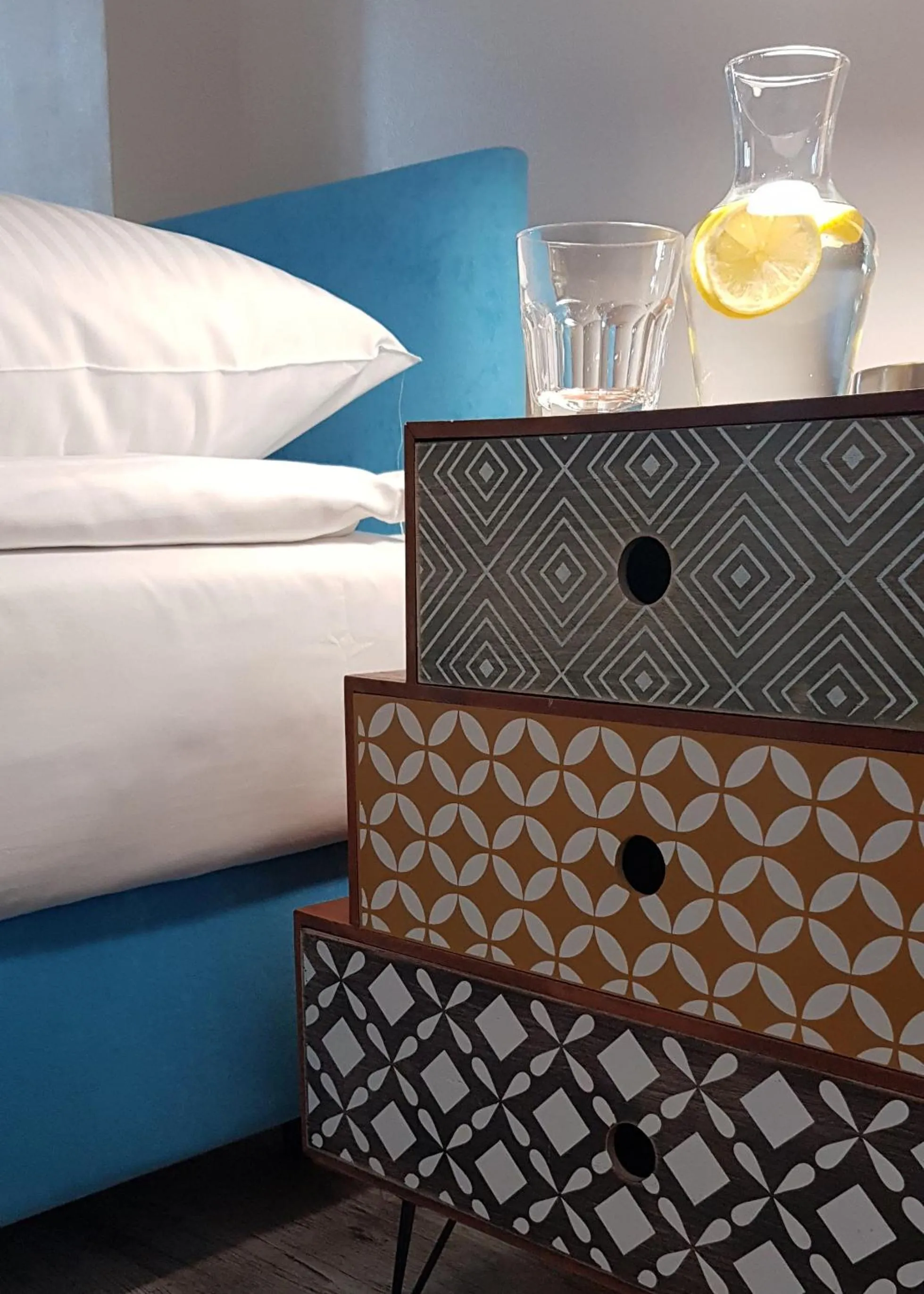 Decorative detail, Bed in Oki Doki OLD TOWN