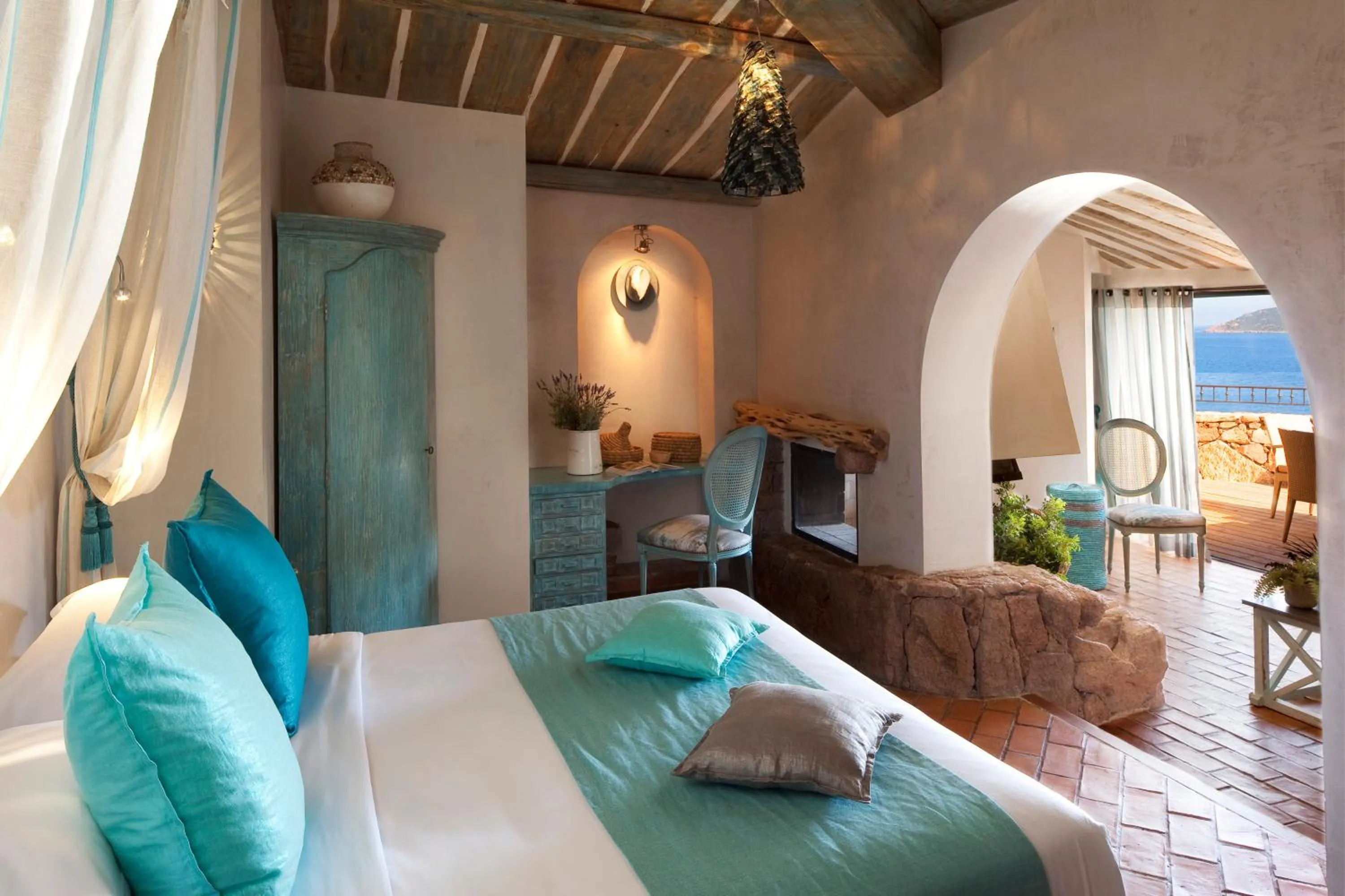 Decorative detail in U Capu Biancu