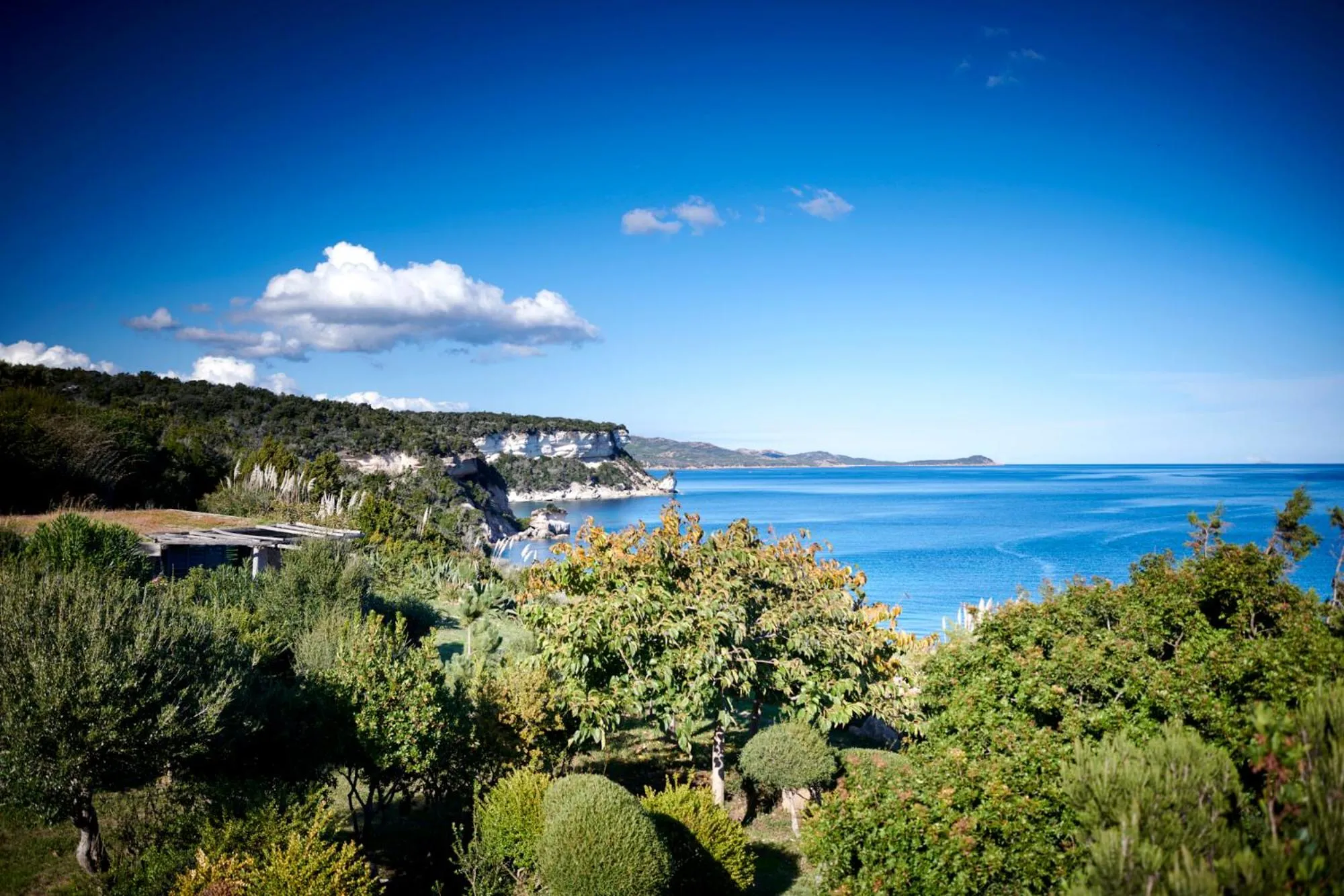 Natural landscape in U Capu Biancu