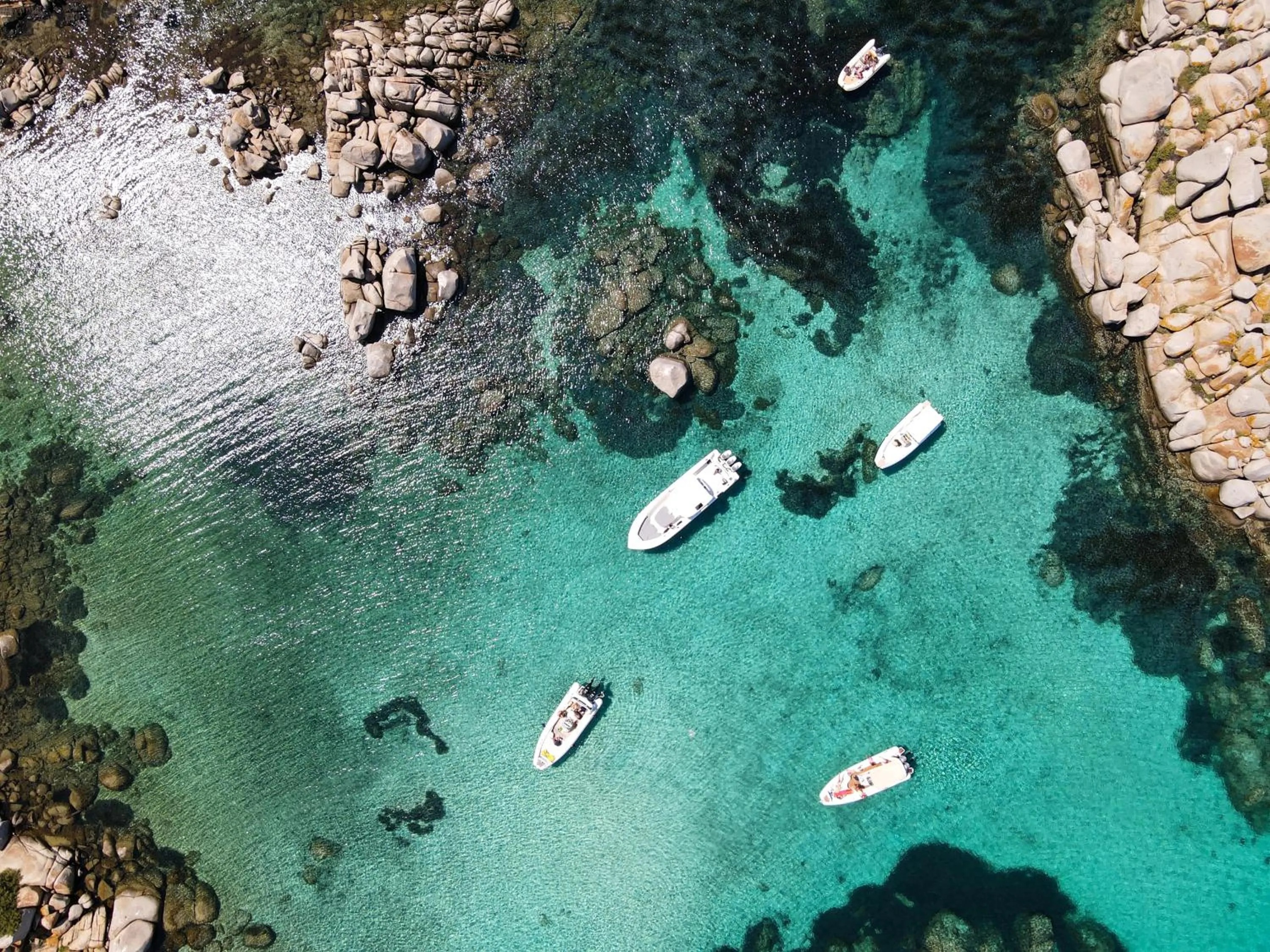 Natural landscape in U Capu Biancu