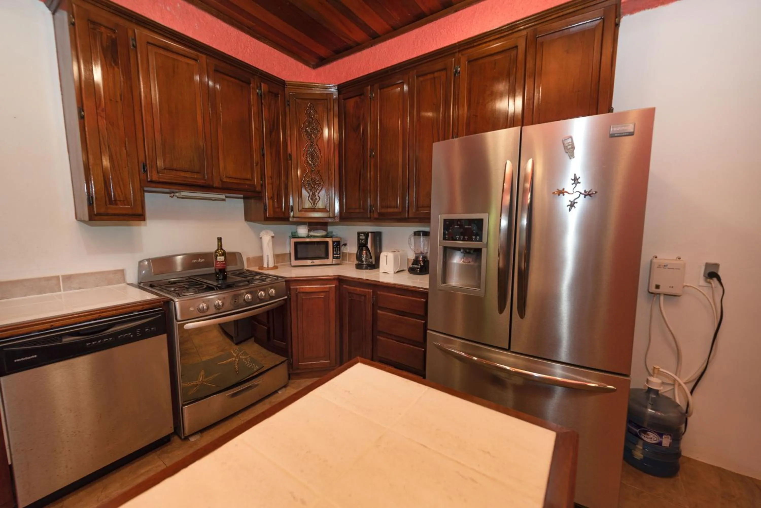 kitchen in Bella Vista Resort Belize
