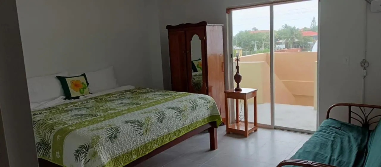 Bed in Bella Vista Resort Belize