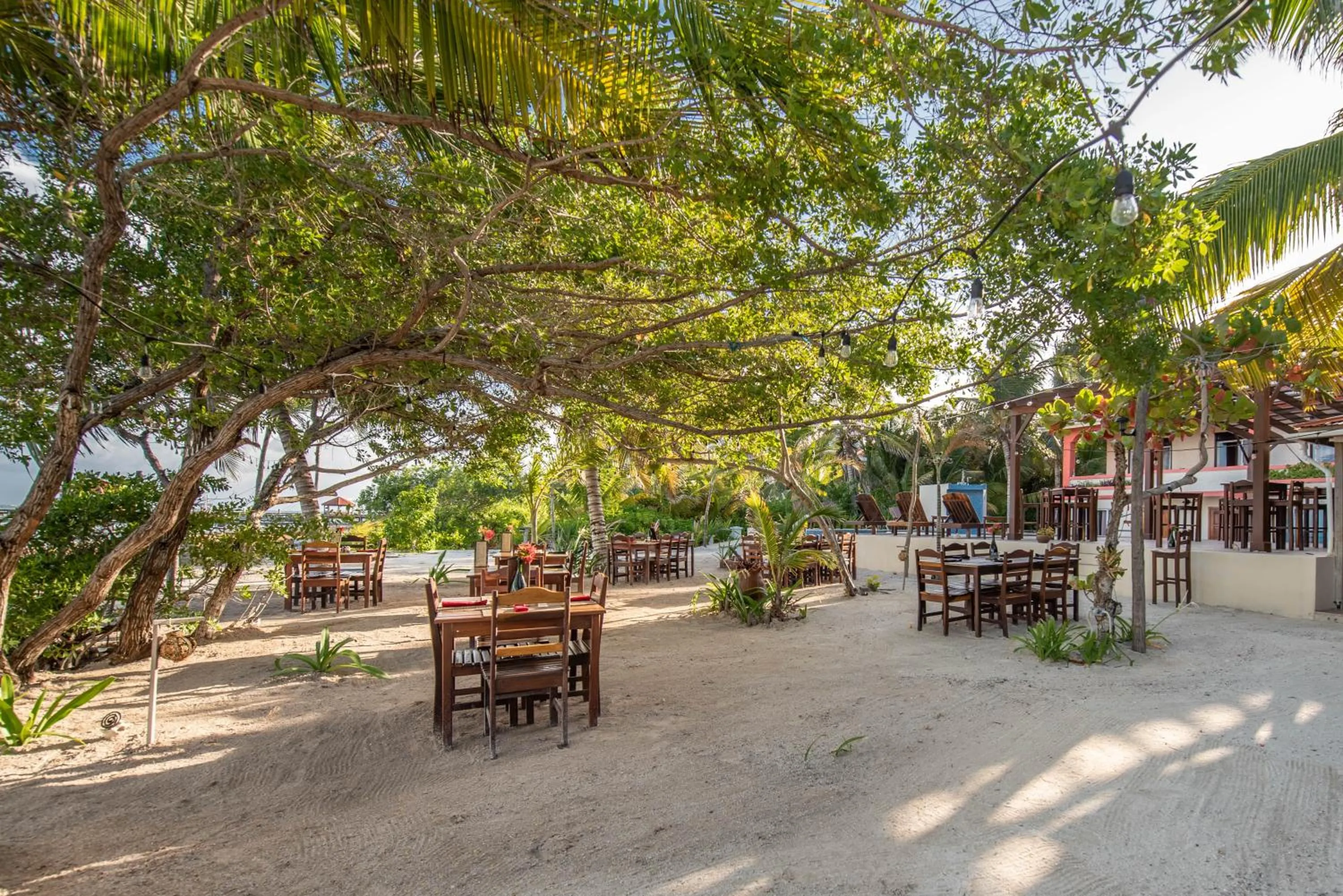 Patio in Bella Vista Resort Belize
