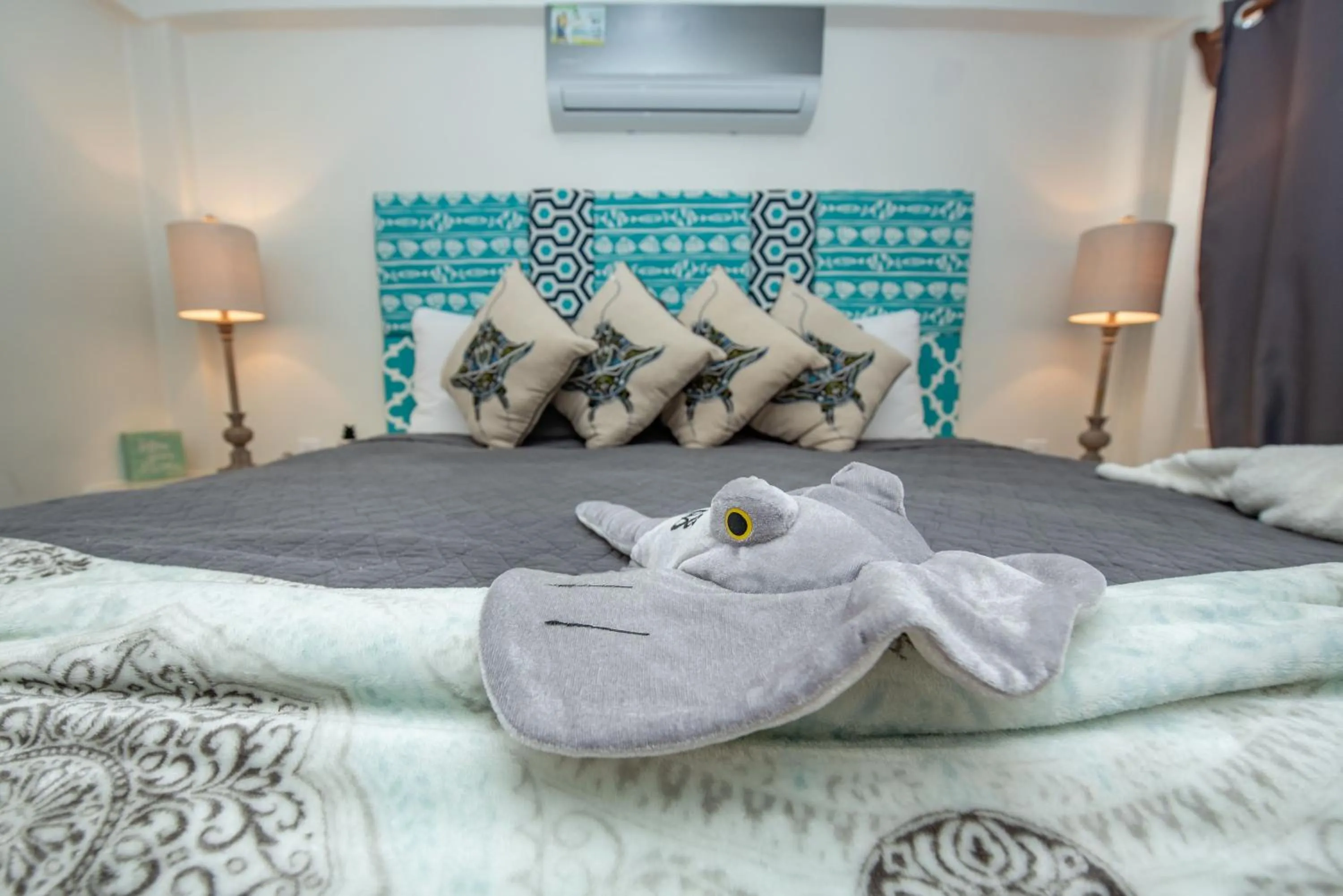 Bed in Bella Vista Resort Belize