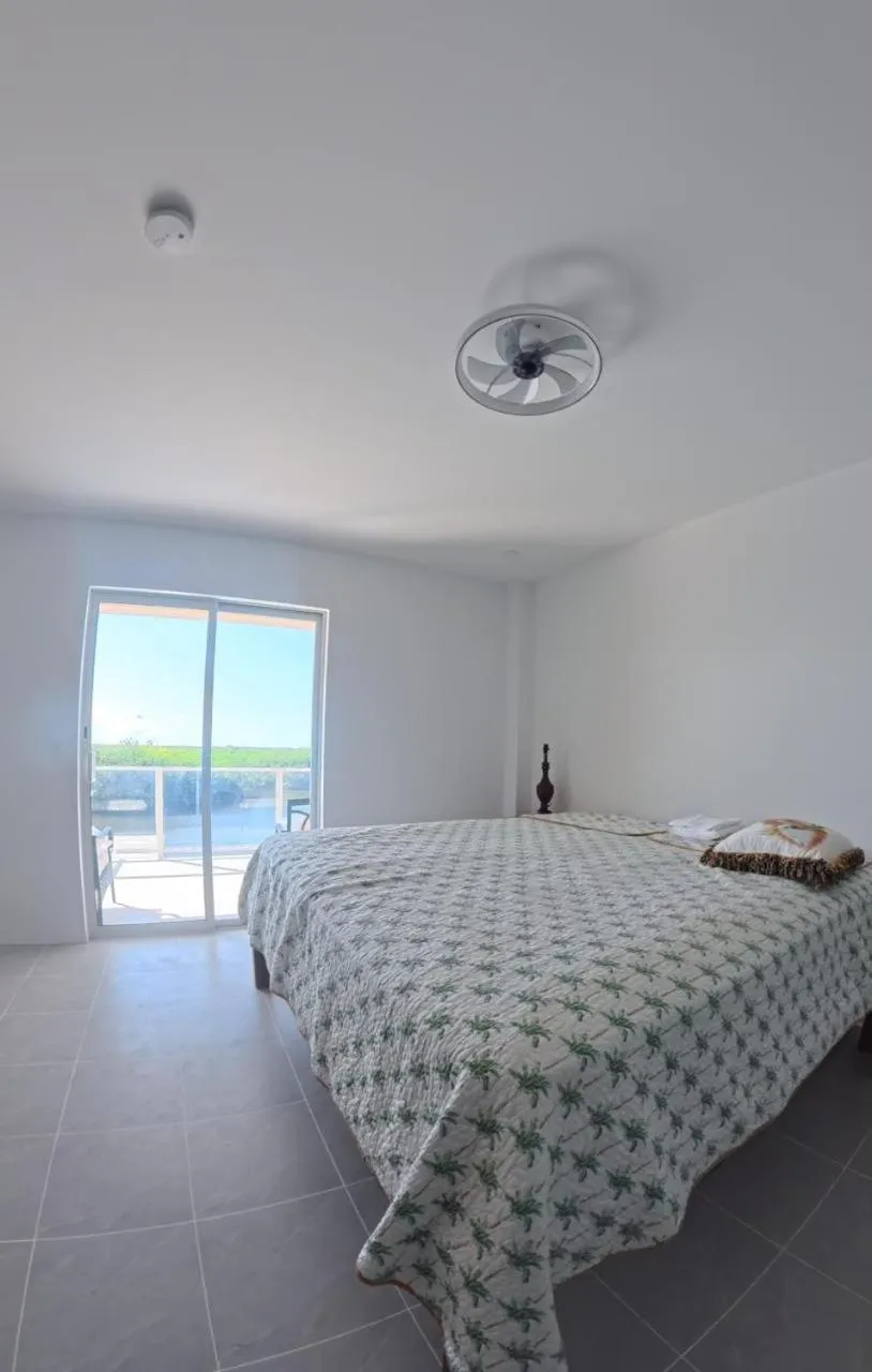 Bed in Bella Vista Resort Belize