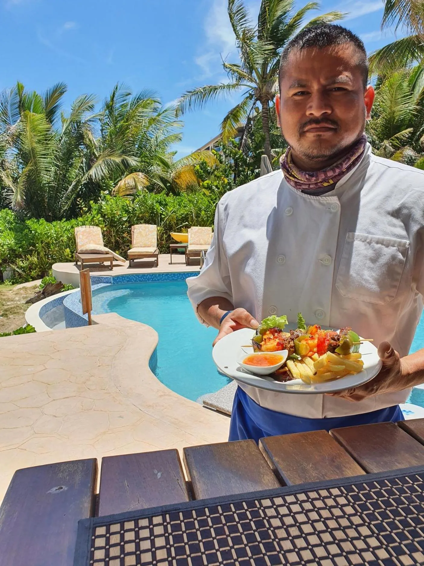 Staff in Bella Vista Resort Belize