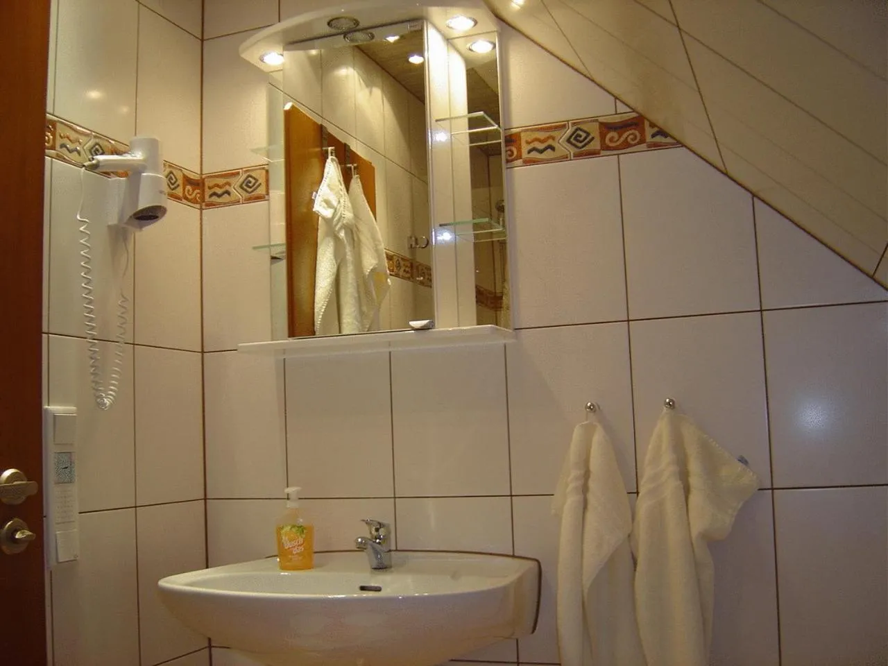 Bathroom in Pension Walddorf