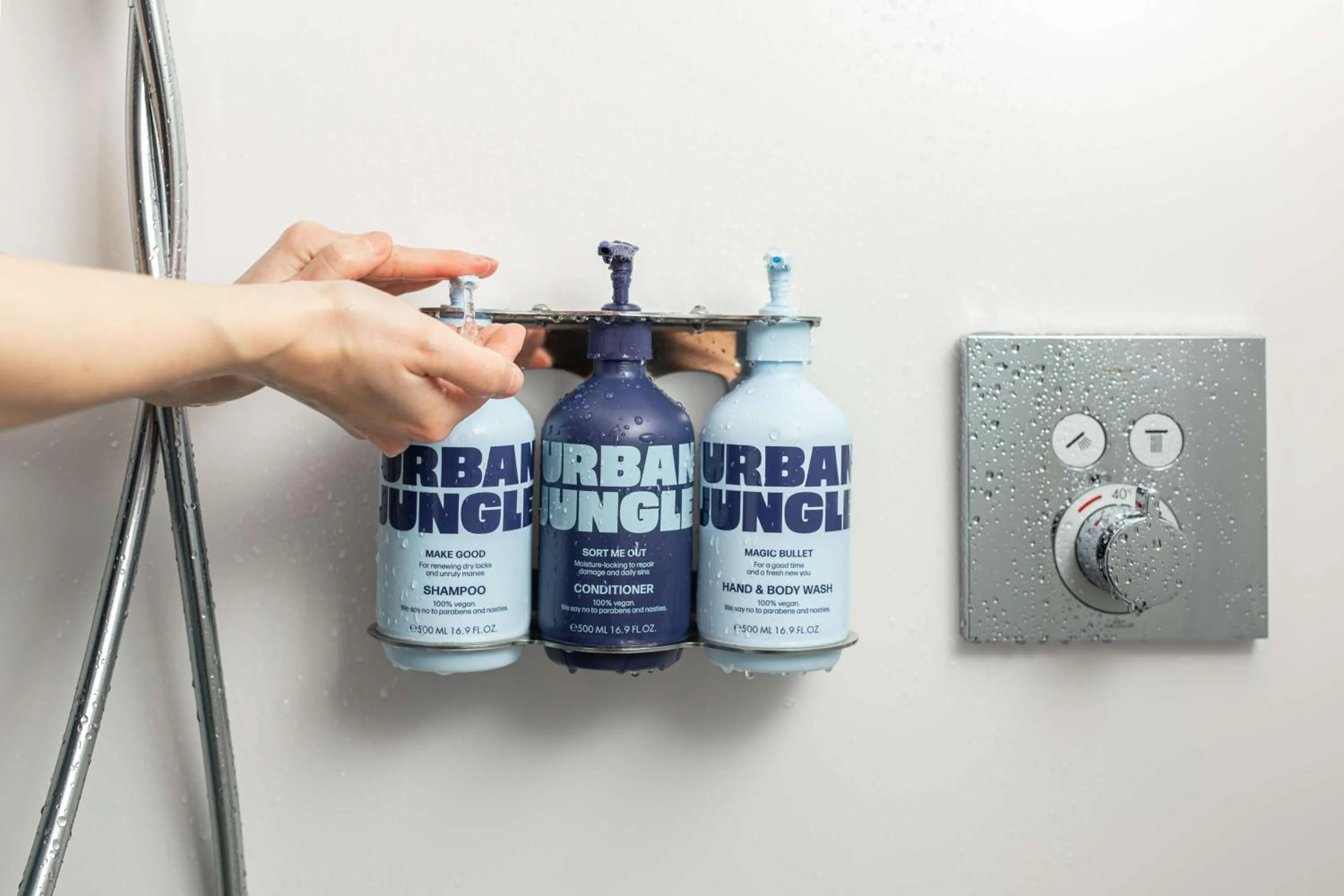 Bathroom in YOTEL New York Times Square