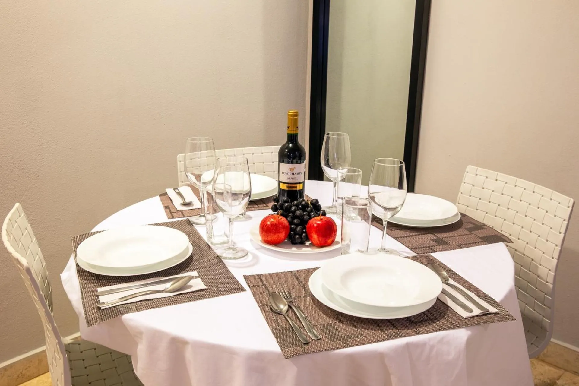 Dining area in Hotelito del Mar Playa del Carmen