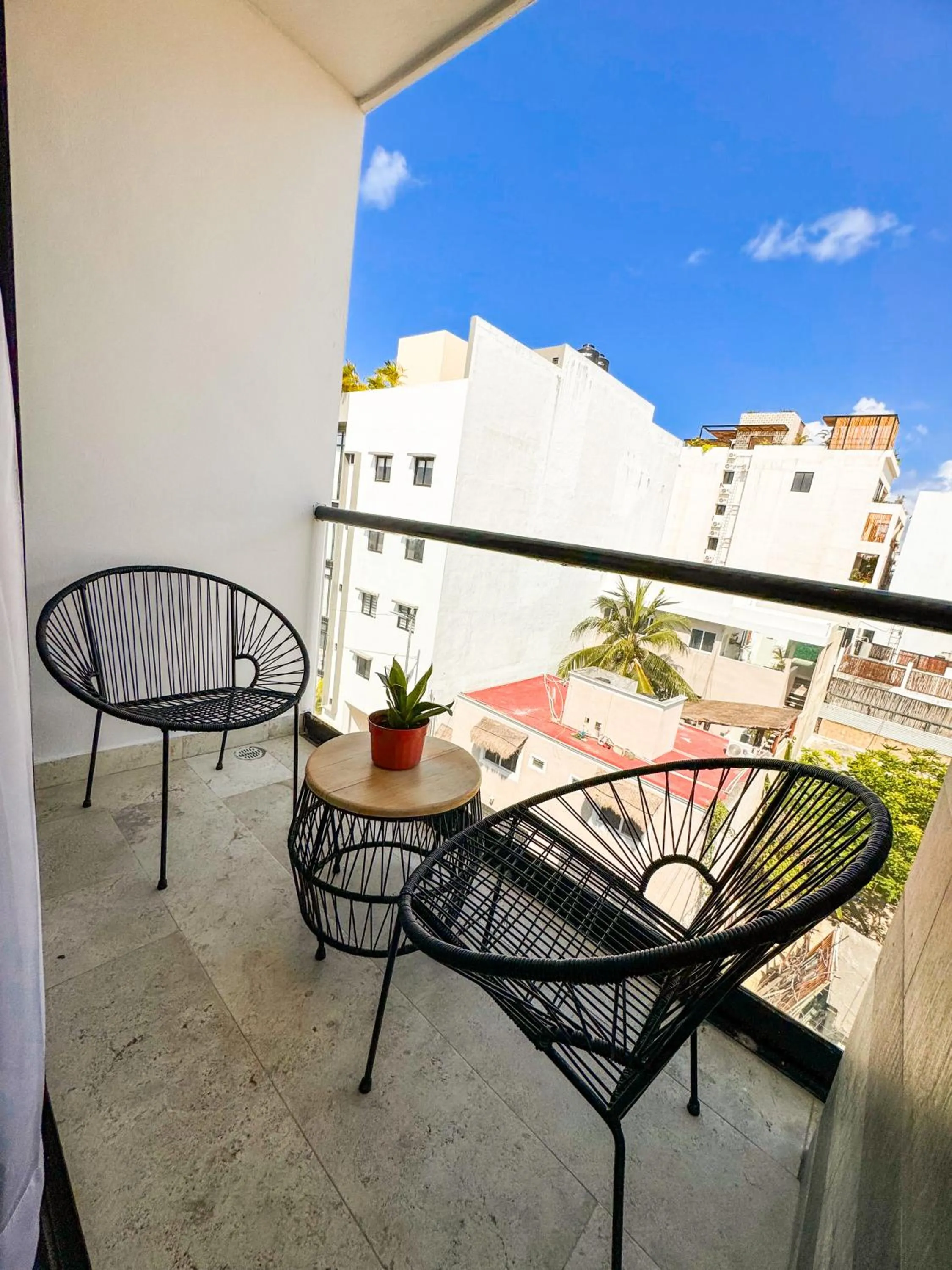 Balcony/Terrace in Hotelito del Mar Playa del Carmen