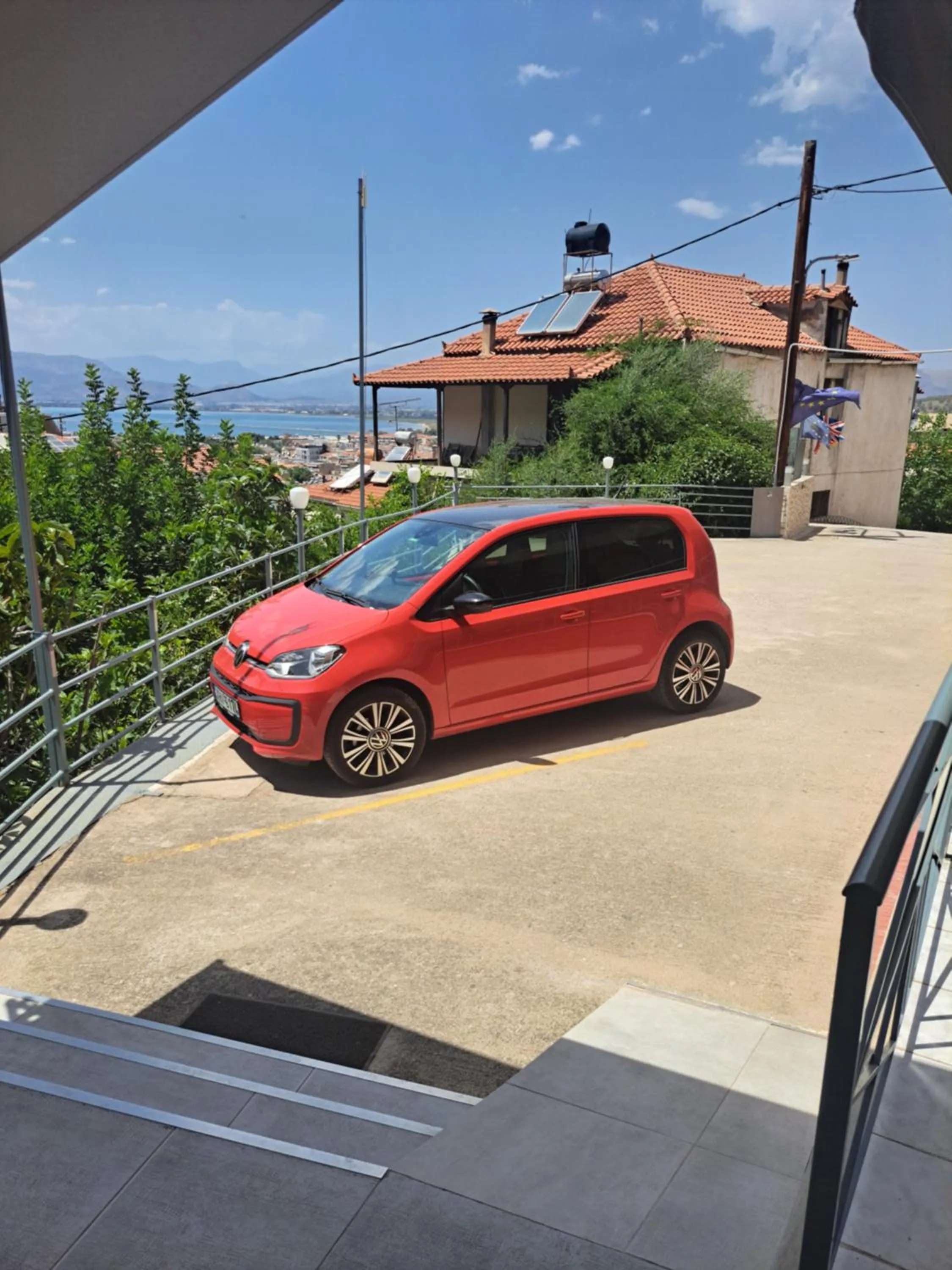 Parking in Hotel Vasilis Nafplio