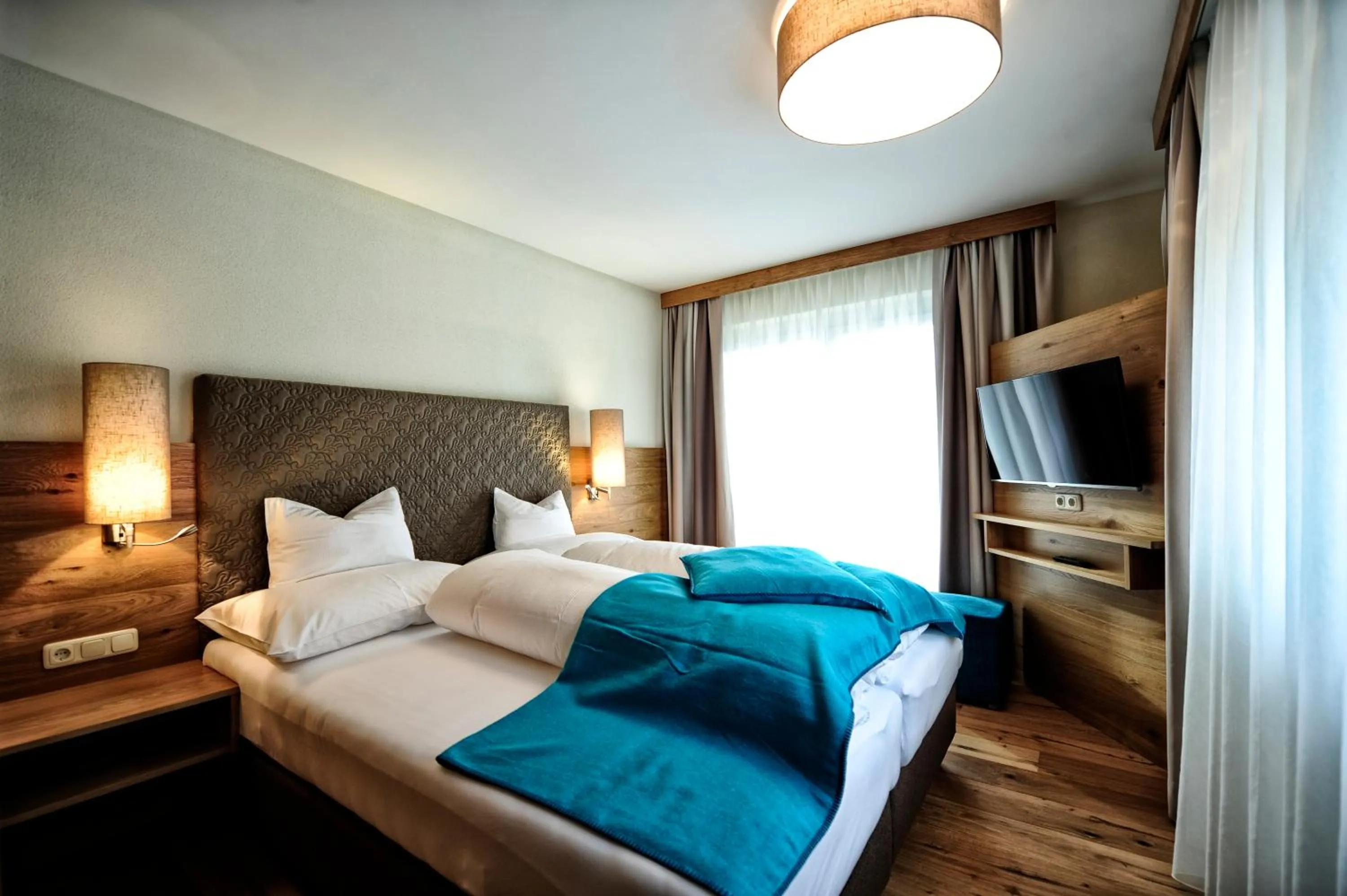 Bedroom, Bed in Hotel Dorfstadl