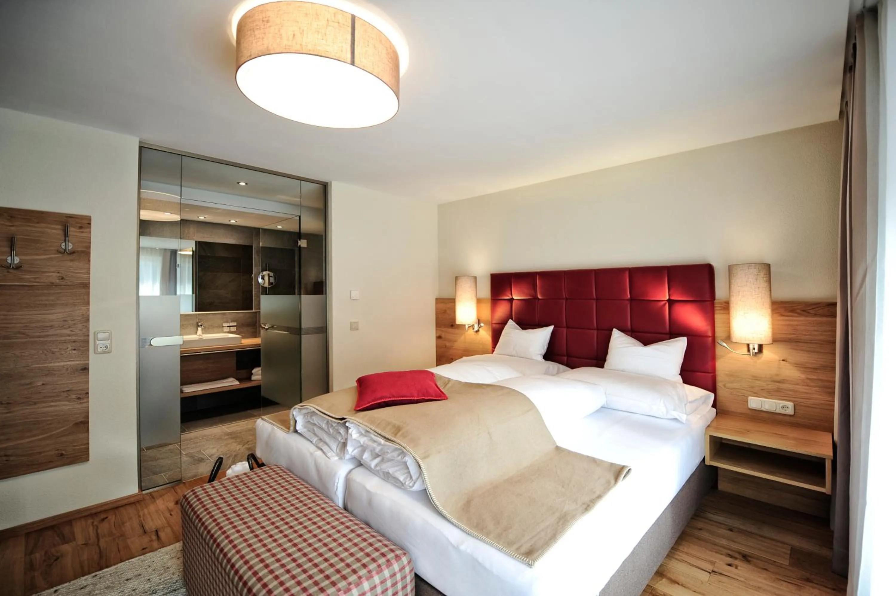 Bed in Hotel Dorfstadl