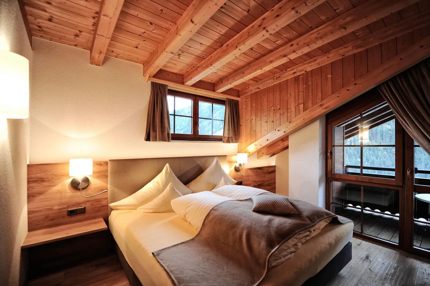 Bedroom, Bed in Hotel Dorfstadl