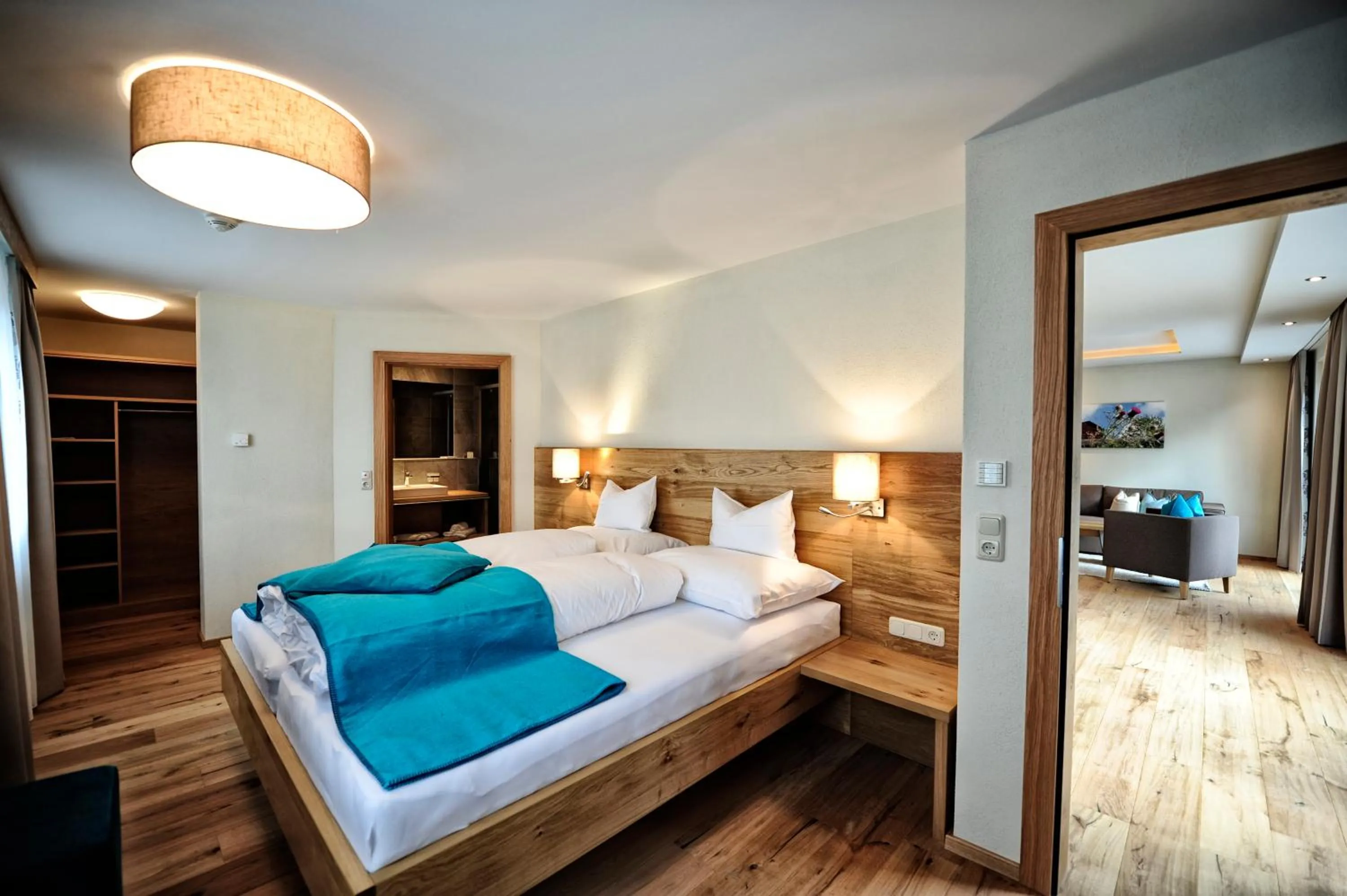 Bedroom, Bed in Hotel Dorfstadl