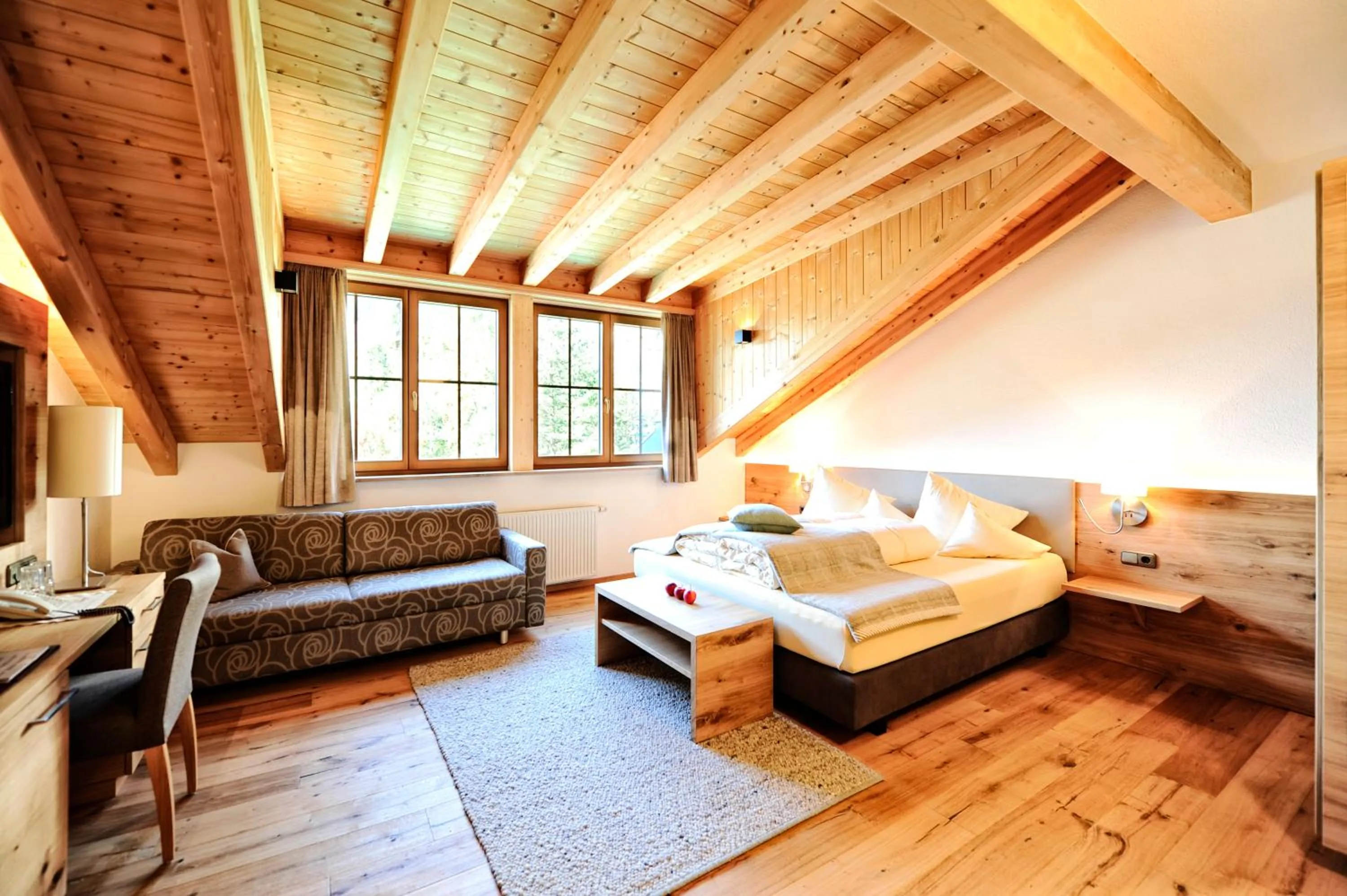 Bedroom, Bed in Hotel Dorfstadl