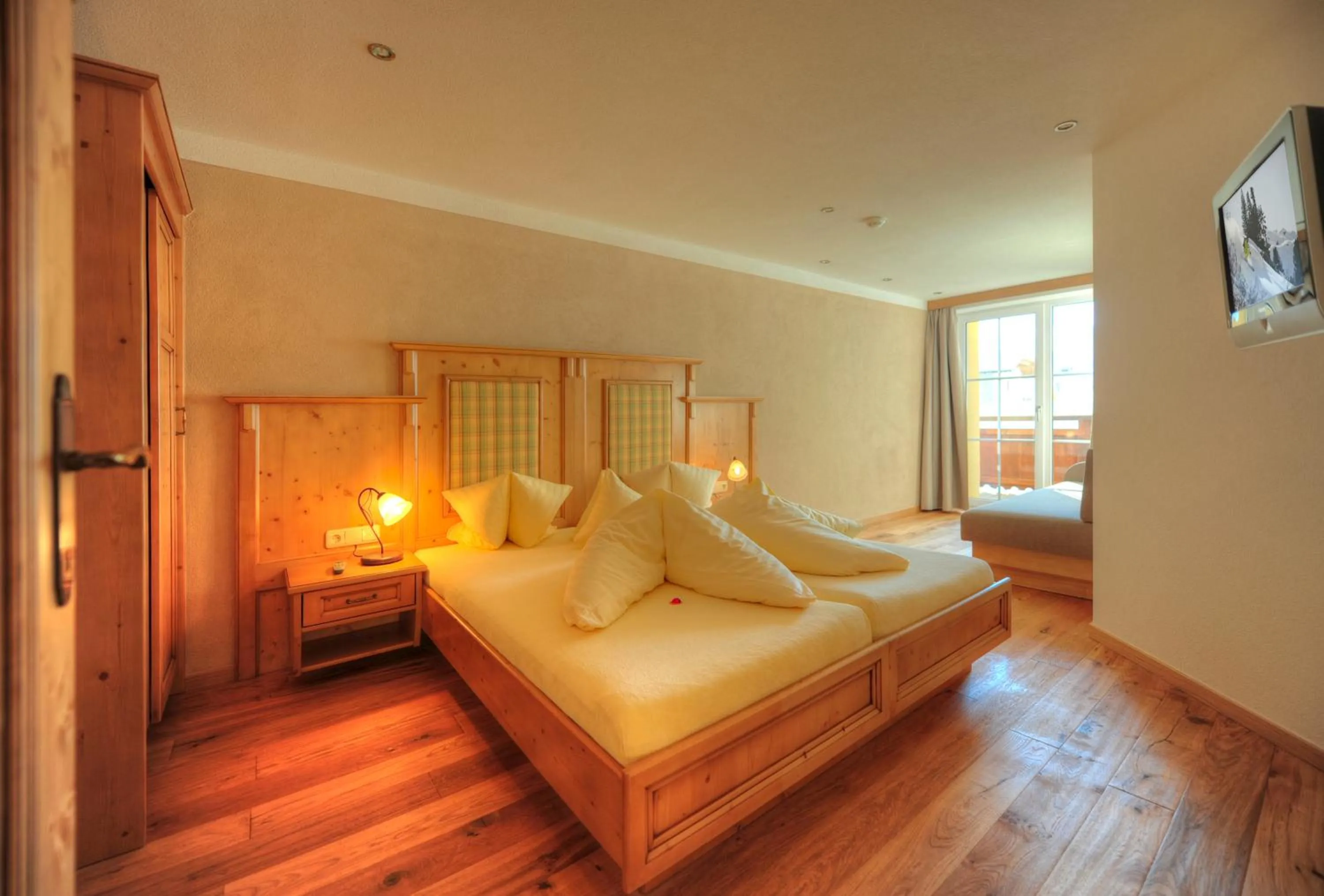 Bed in Hotel Dorfstadl