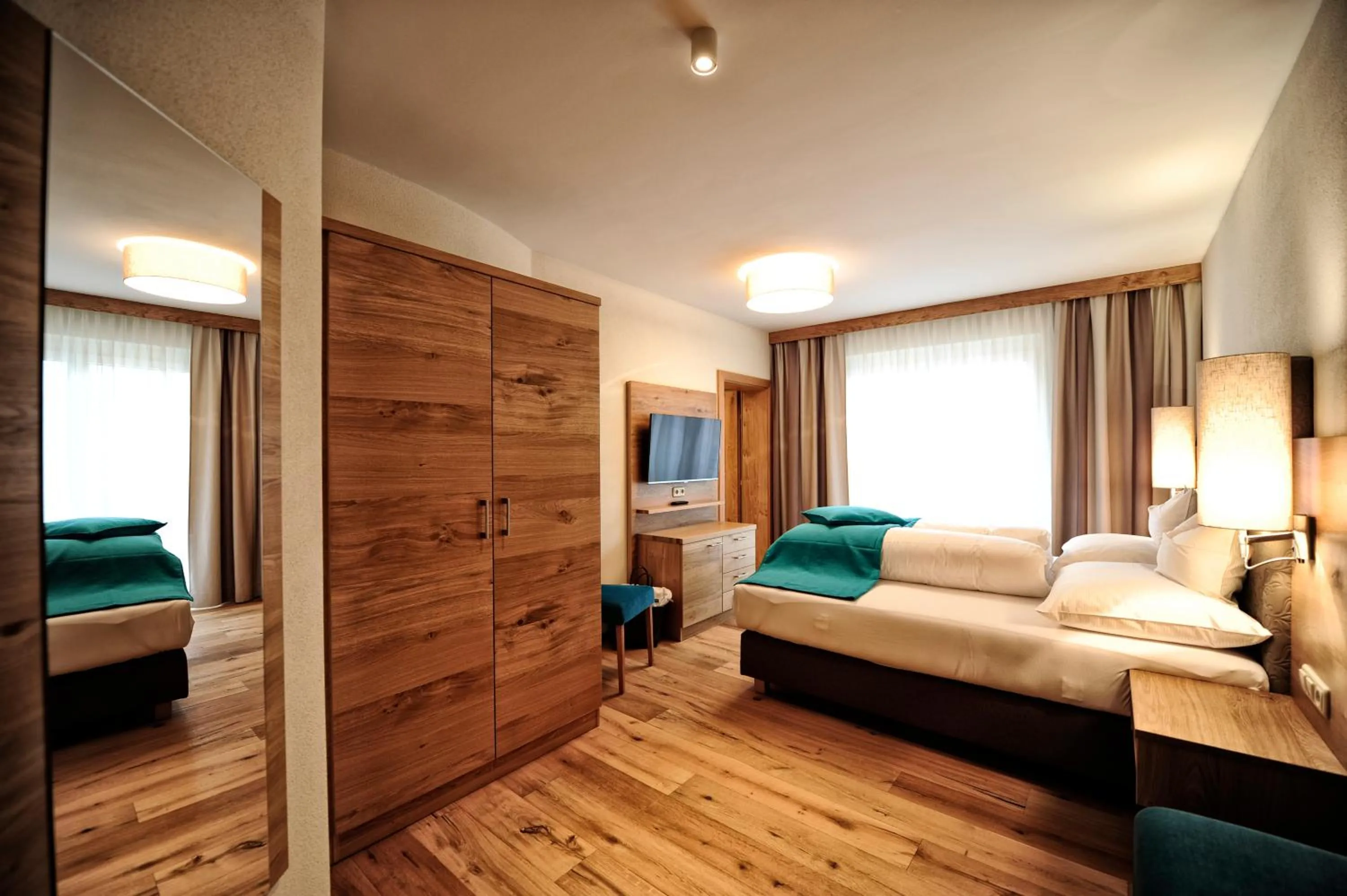 Bedroom, Bed in Hotel Dorfstadl