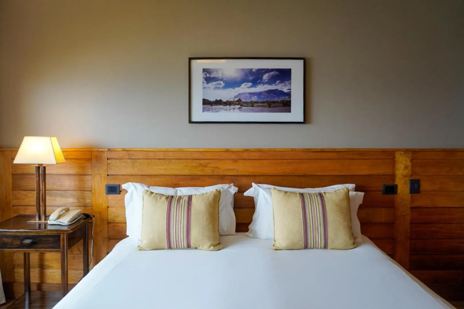 Bed in Los Cauquenes Resort + Spa + Experiences