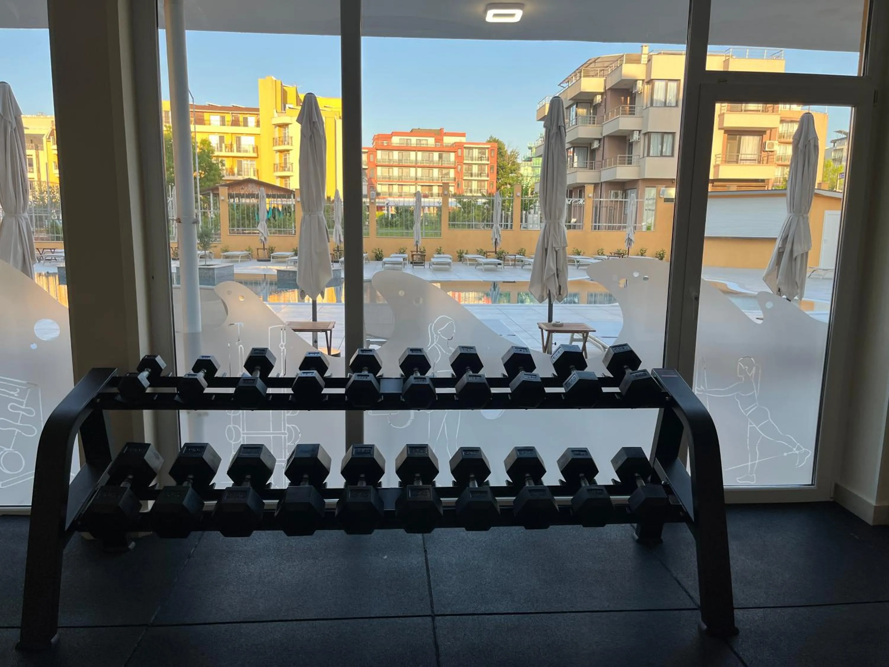 Fitness centre/facilities in Hotel Plamena Palace